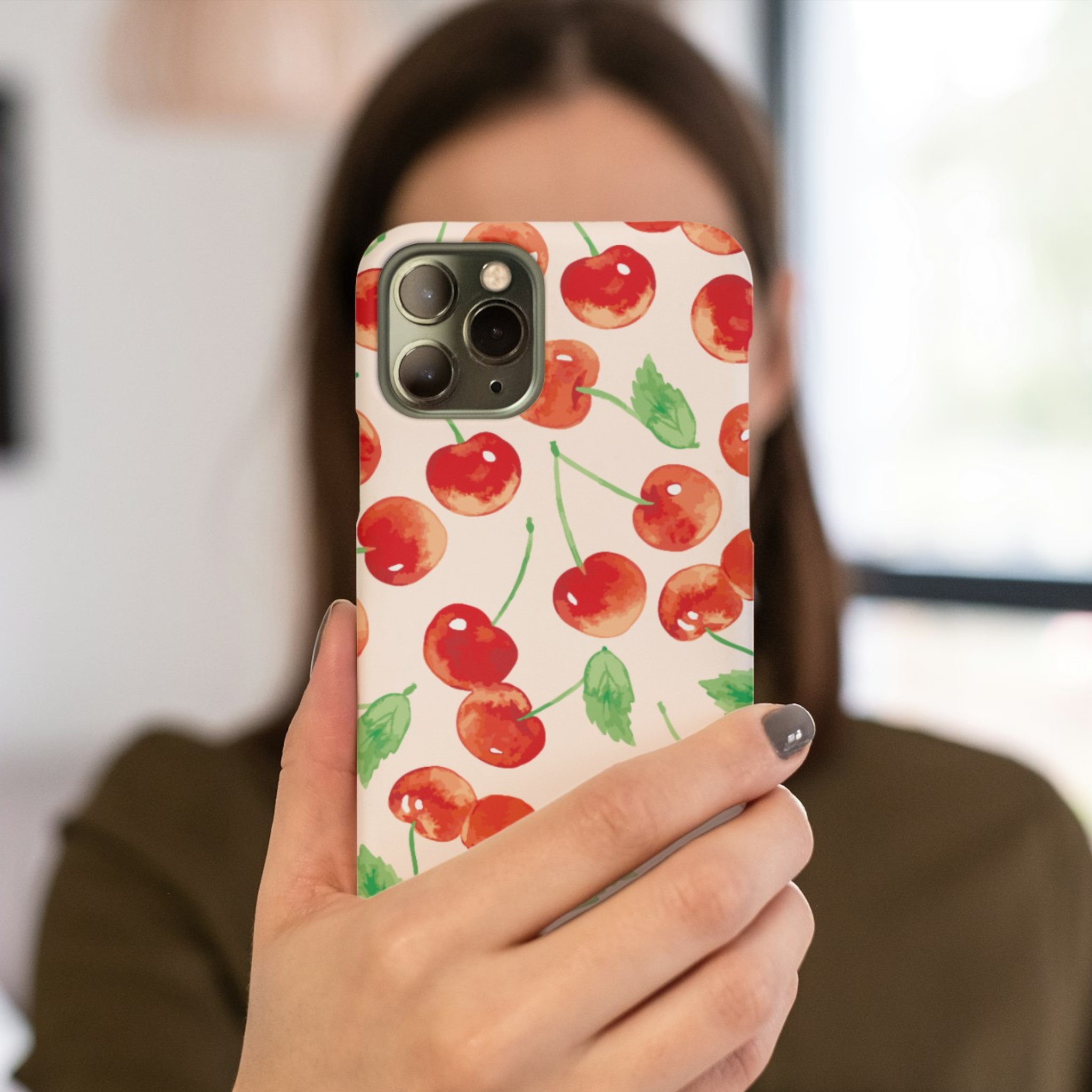 Cherry Orchard iPhone Case