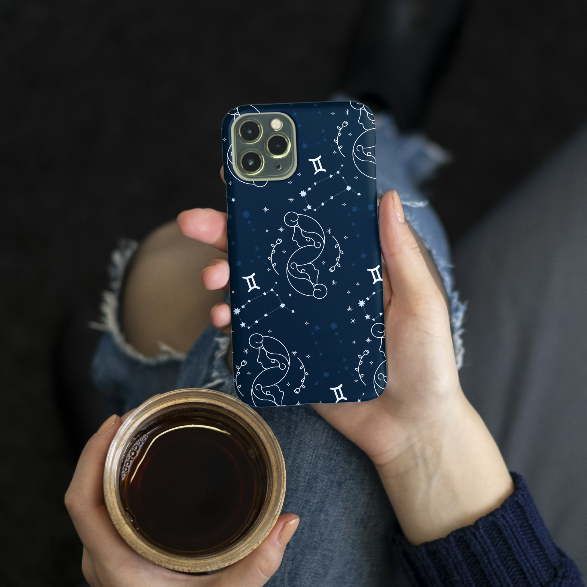 Gemini iPhone Case