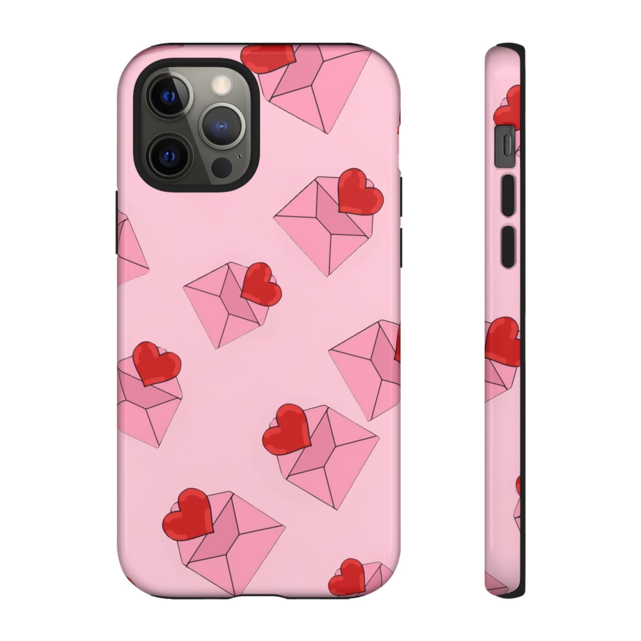 Tender Pink Love iPhone Case