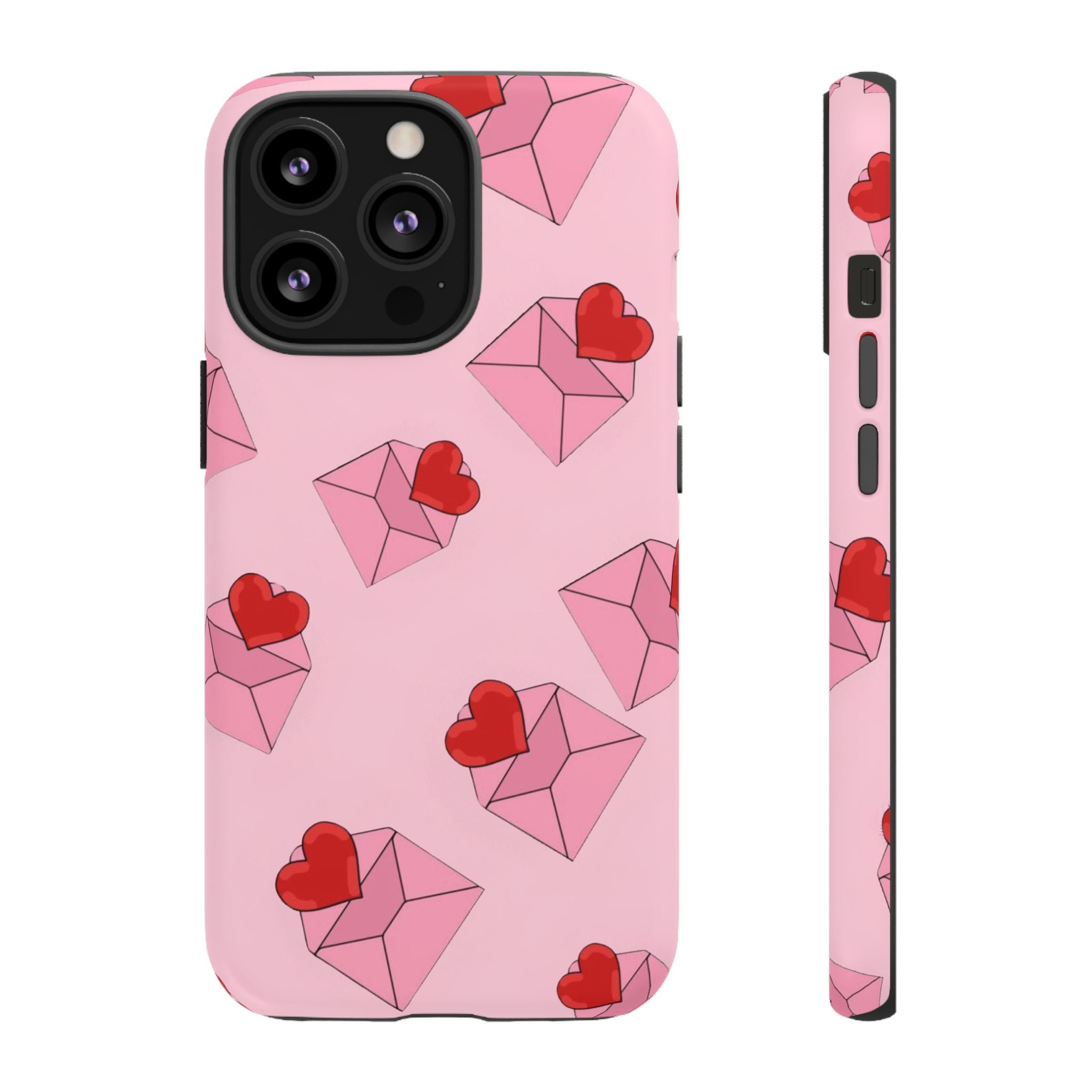 Tender Pink Love iPhone Case