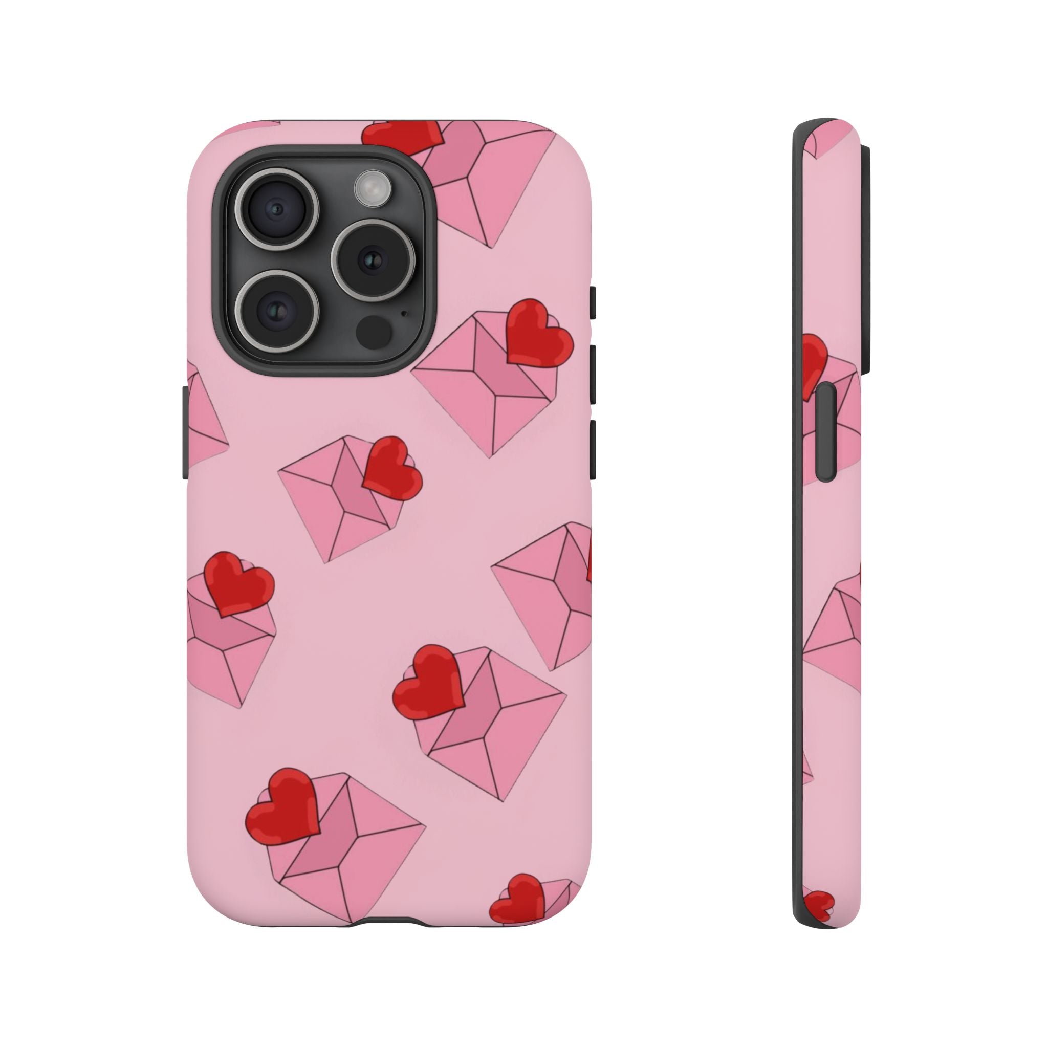 Tender Pink Love iPhone Case