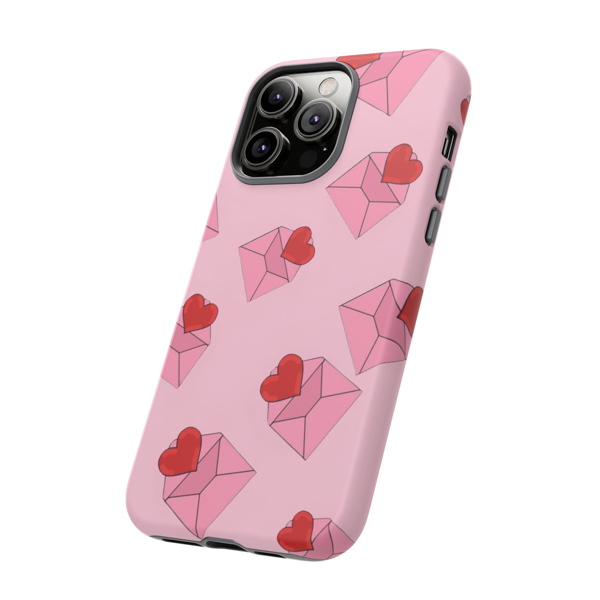 Tender Pink Love iPhone Case