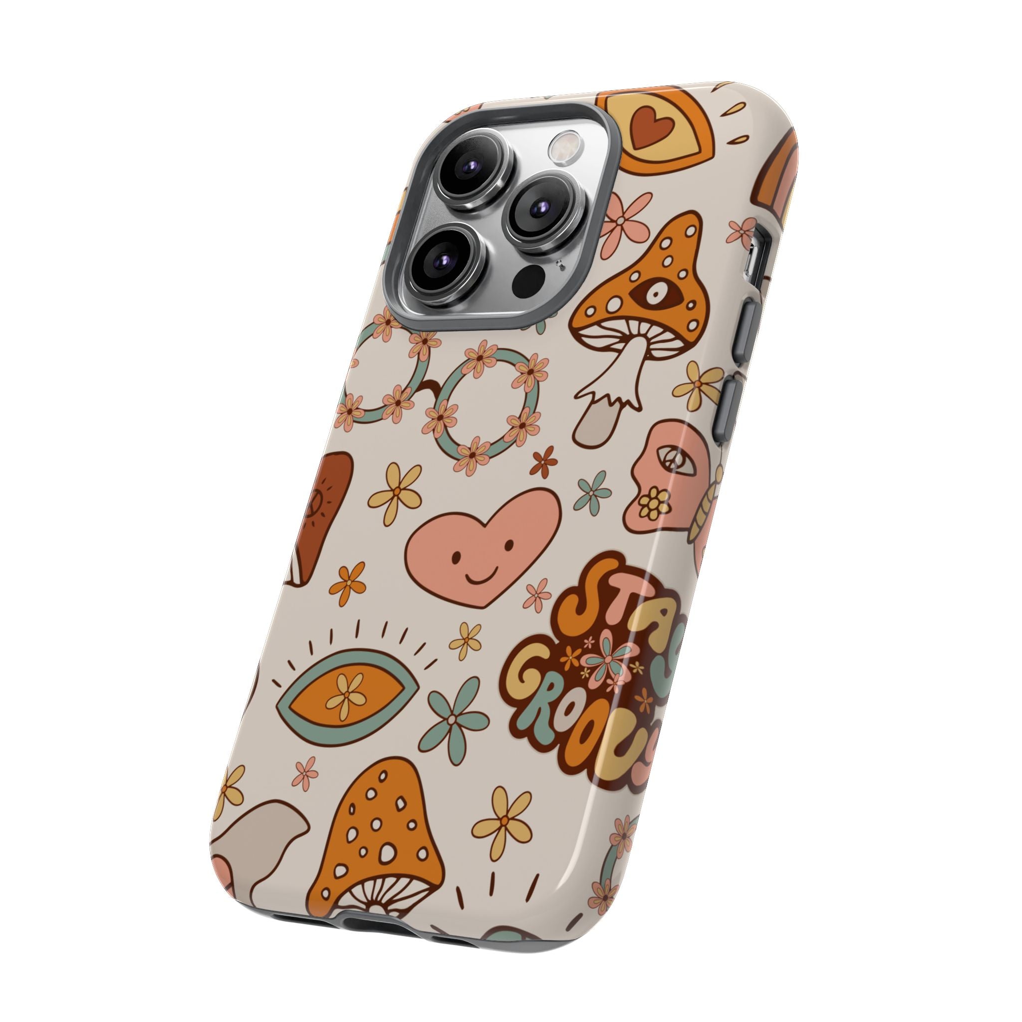 Peace and Love iPhone Case