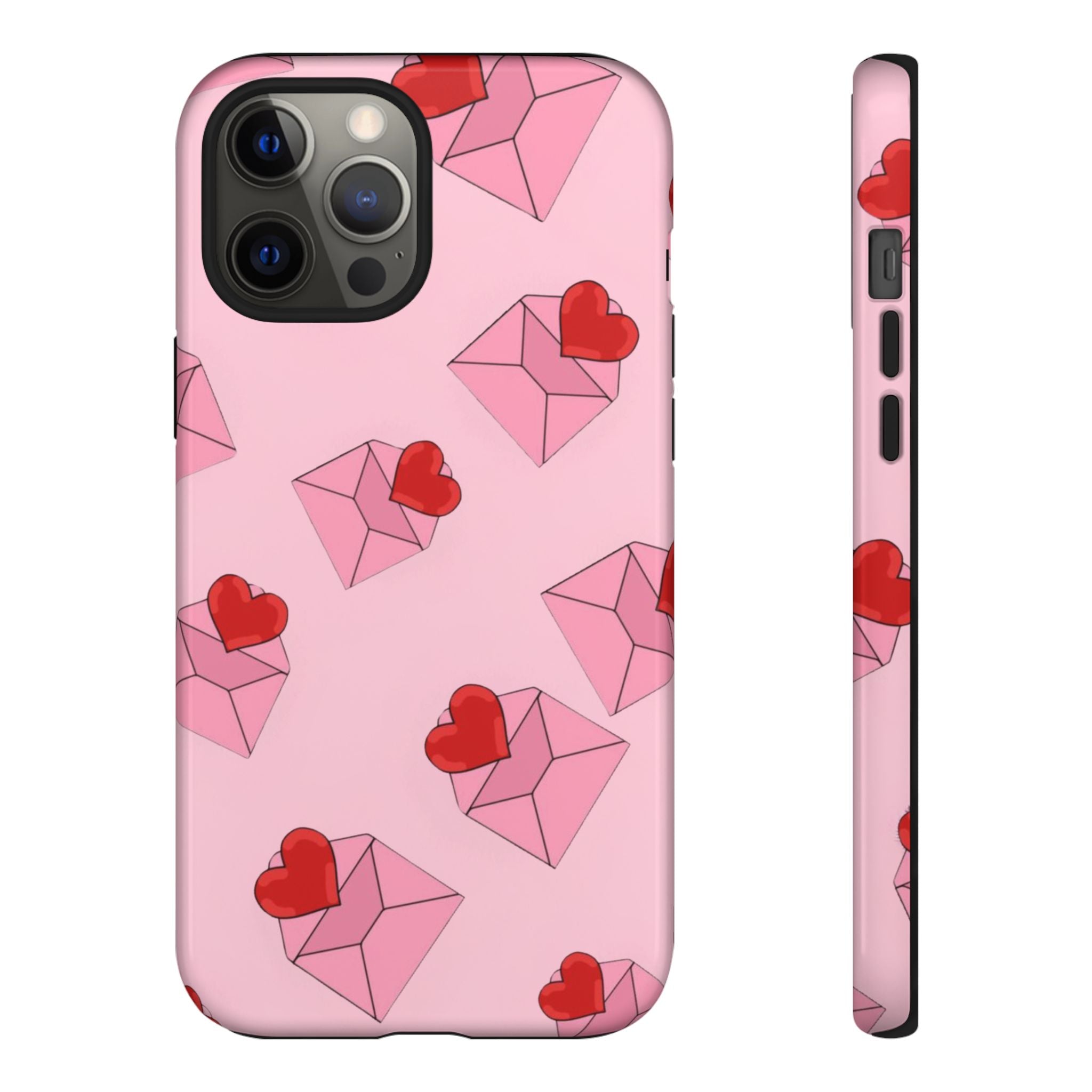 Tender Pink Love iPhone Case