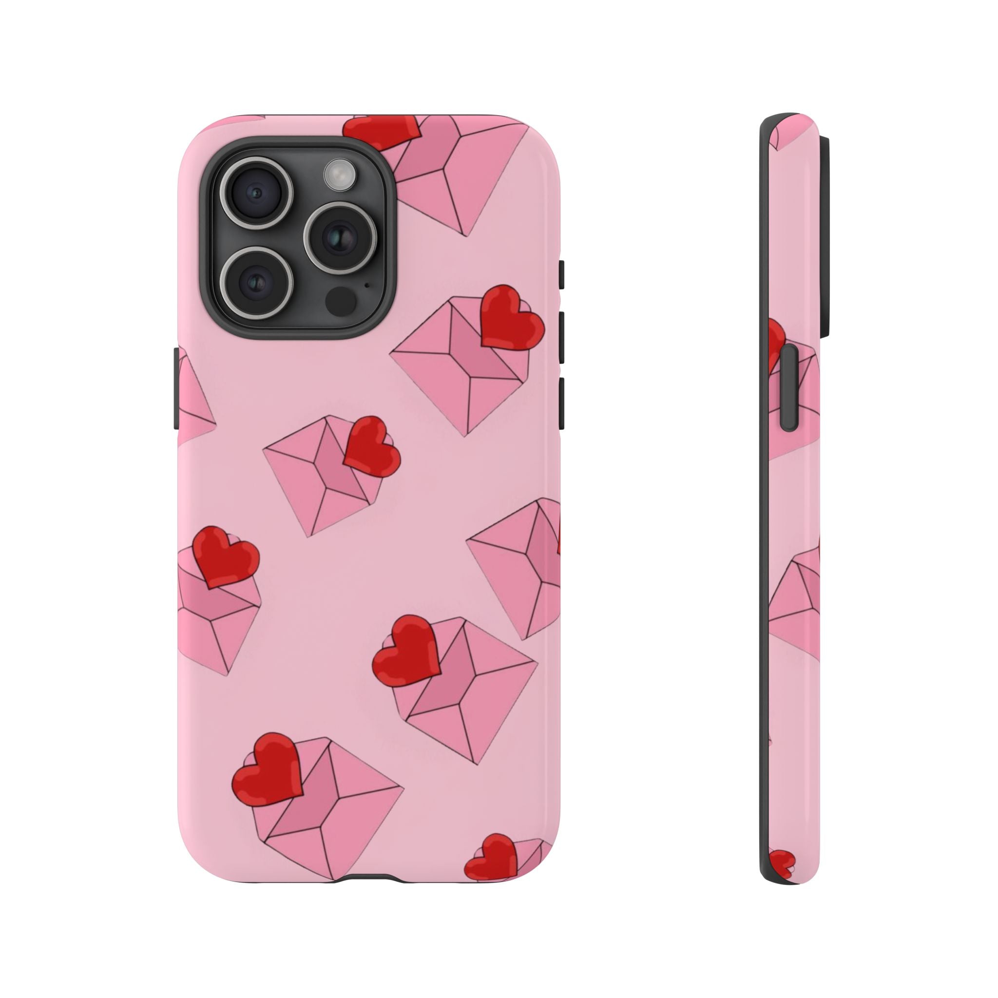 Tender Pink Love iPhone Case