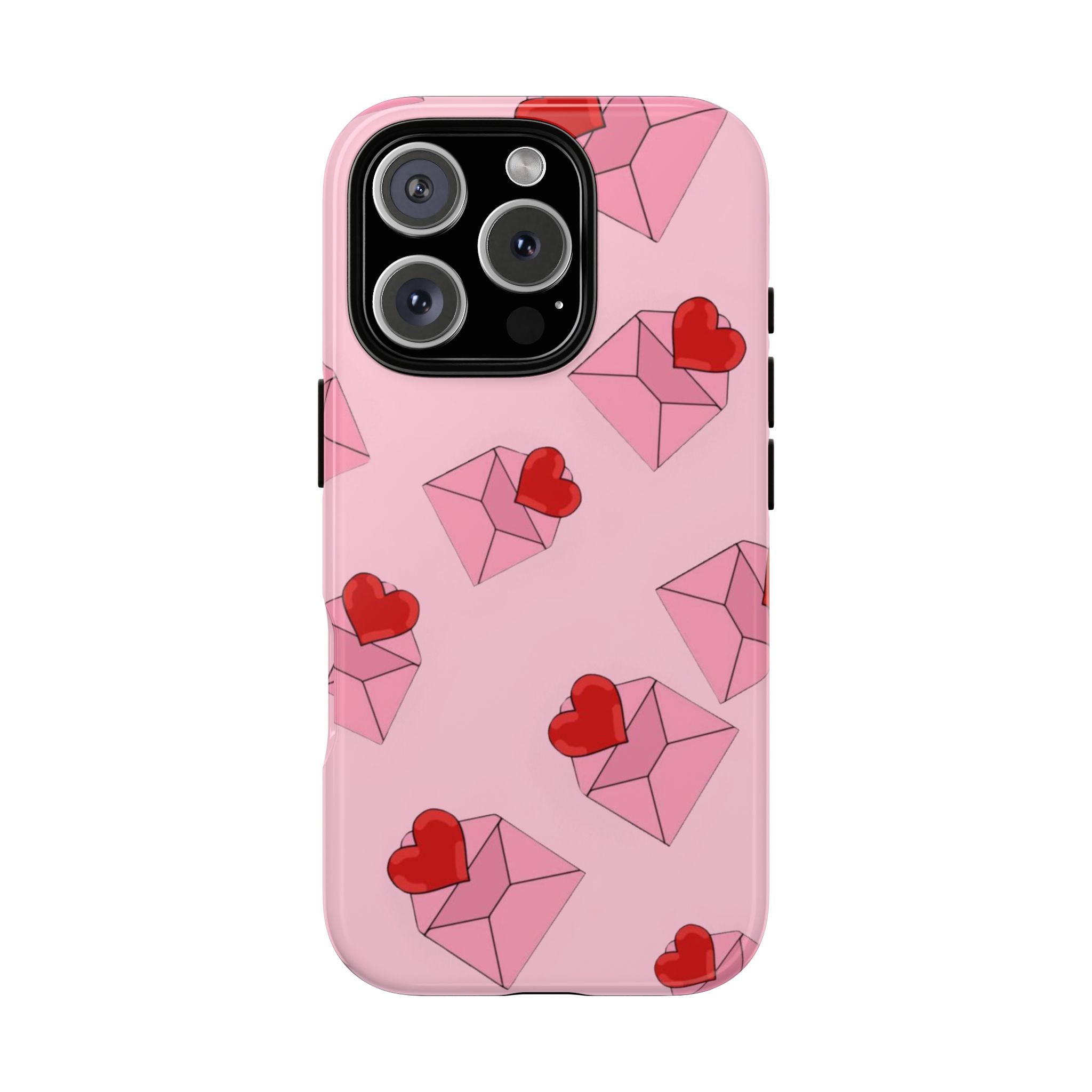 Tender Pink Love iPhone Case