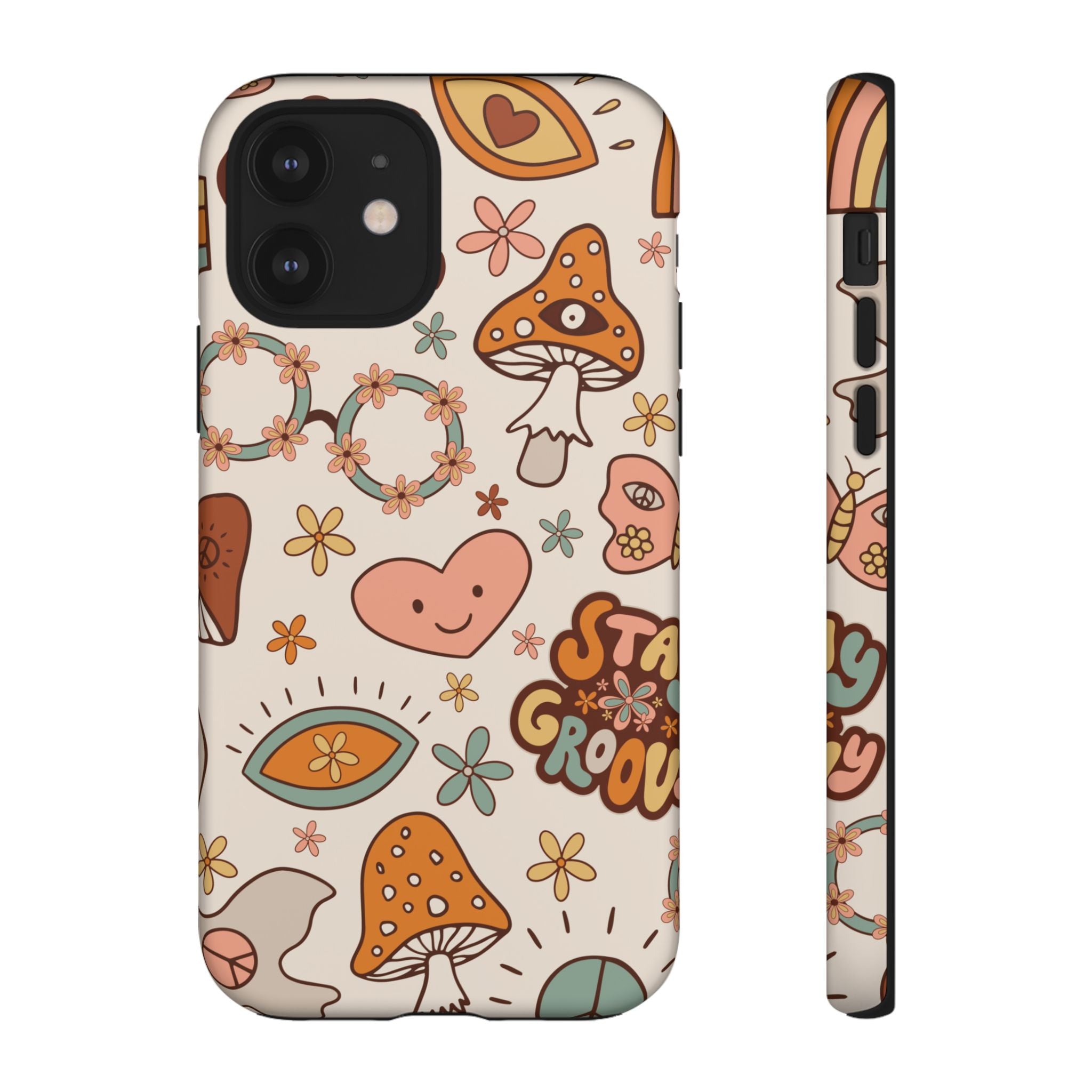 Peace and Love iPhone Case