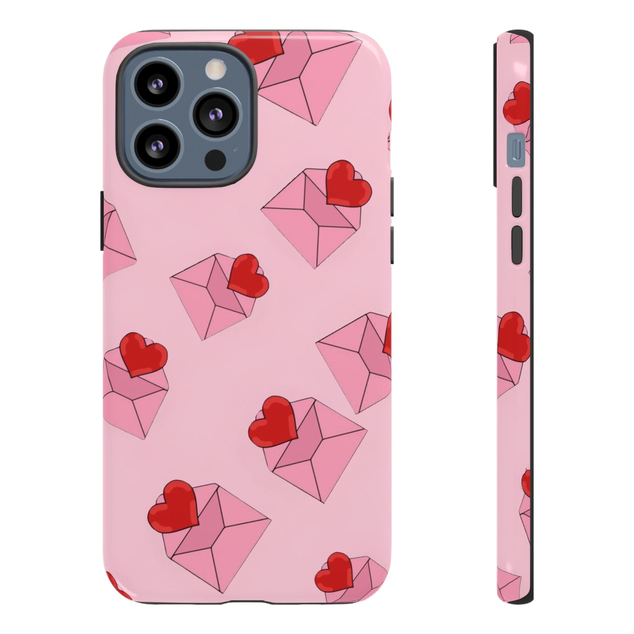 Tender Pink Love iPhone Case