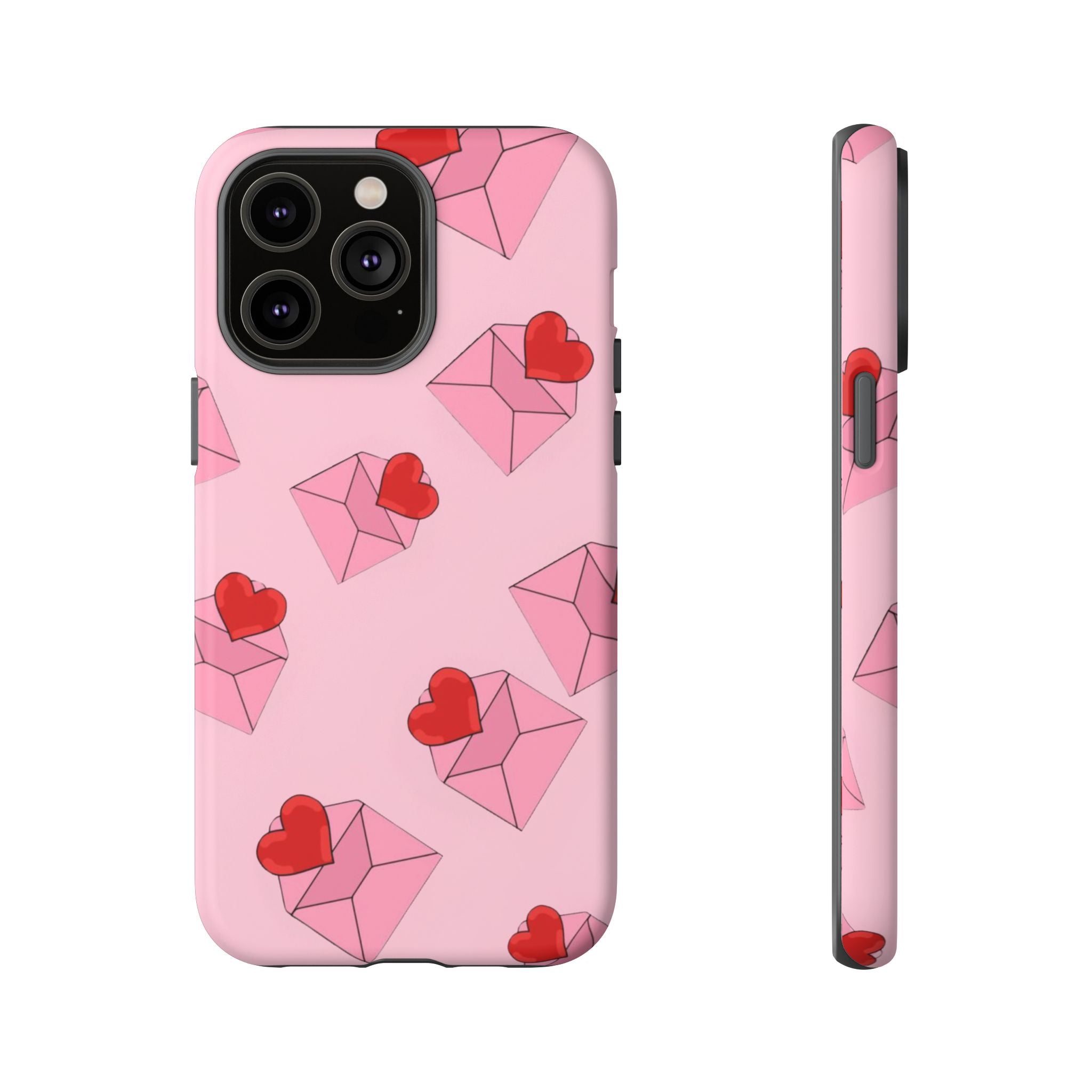 Tender Pink Love iPhone Case