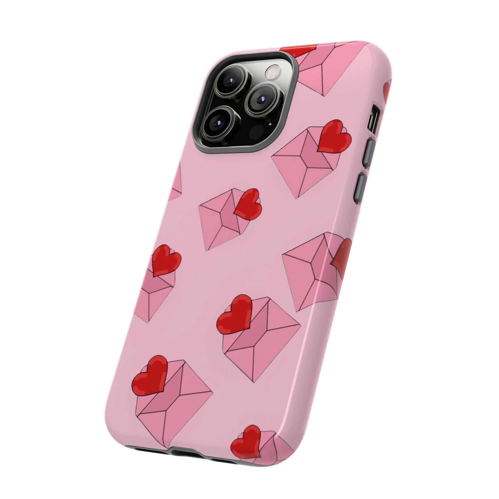 Tender Pink Love iPhone Case