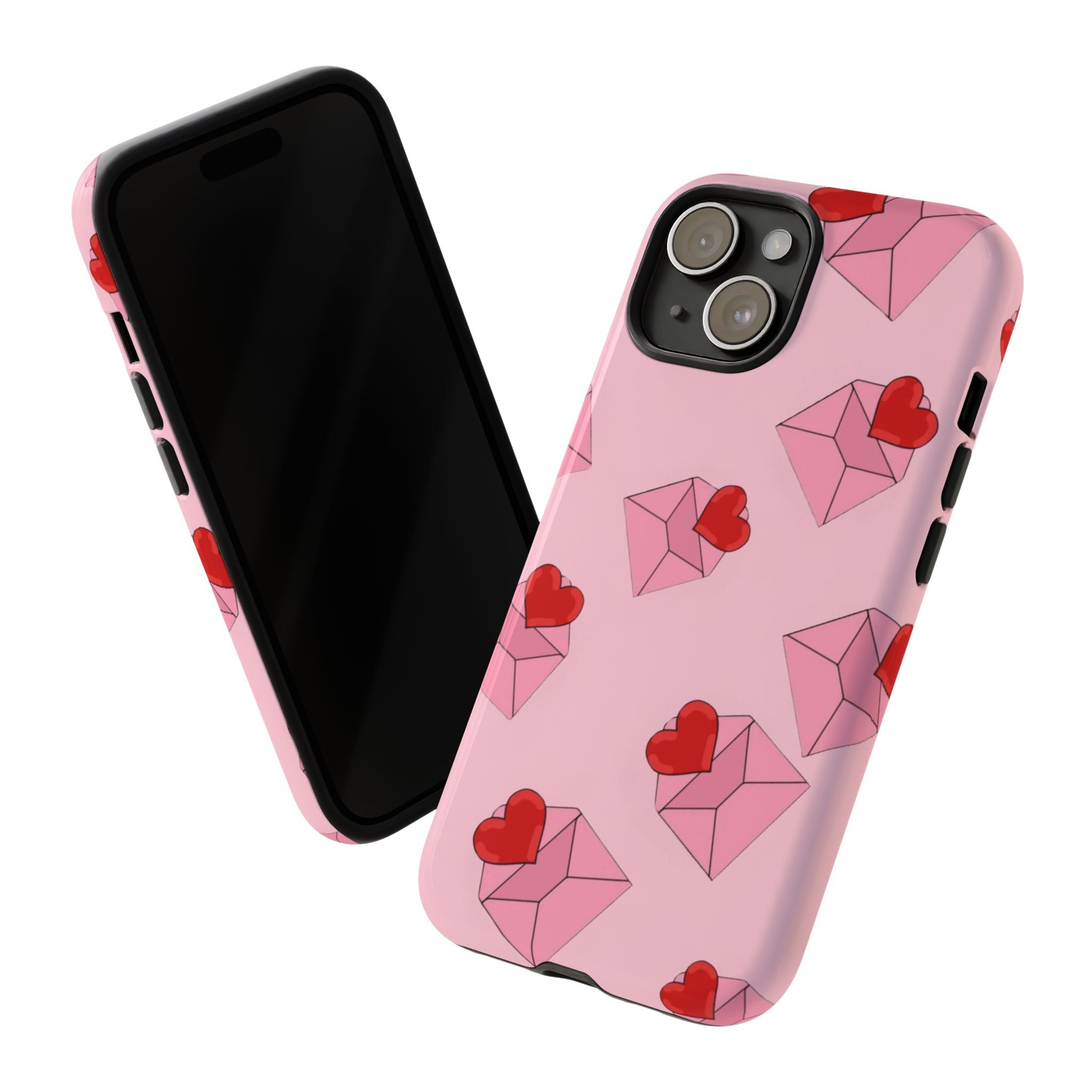 Tender Pink Love iPhone Case