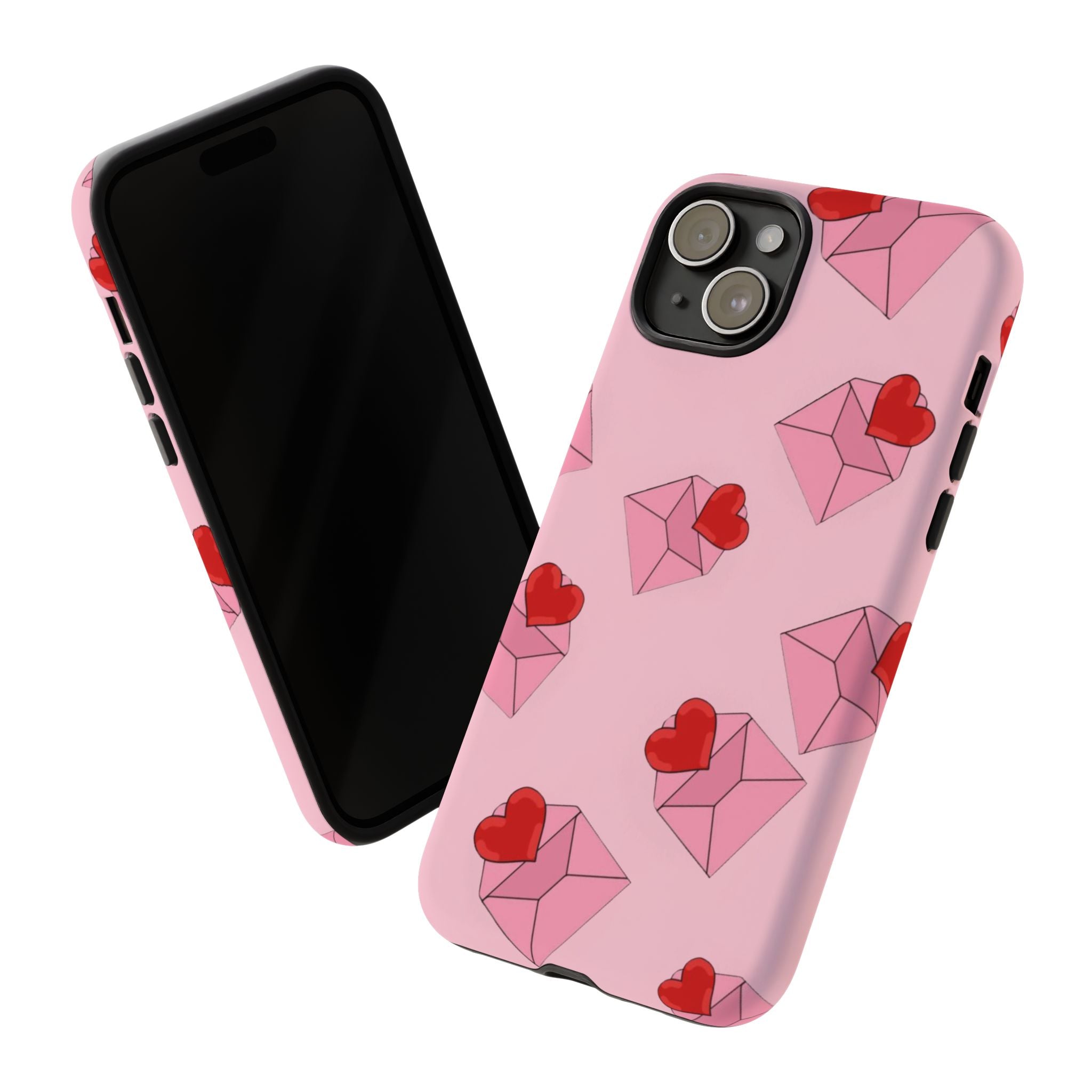 Tender Pink Love iPhone Case