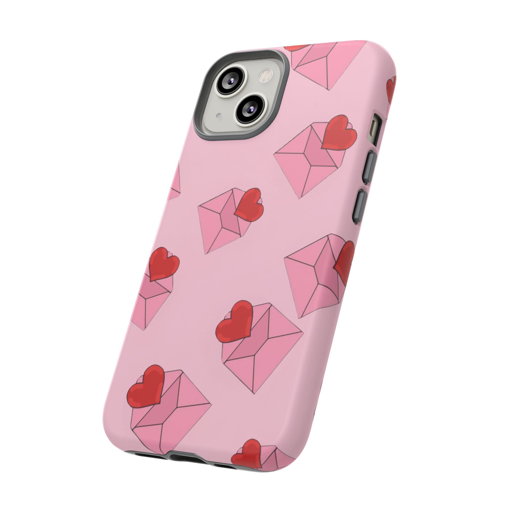 Tender Pink Love iPhone Case