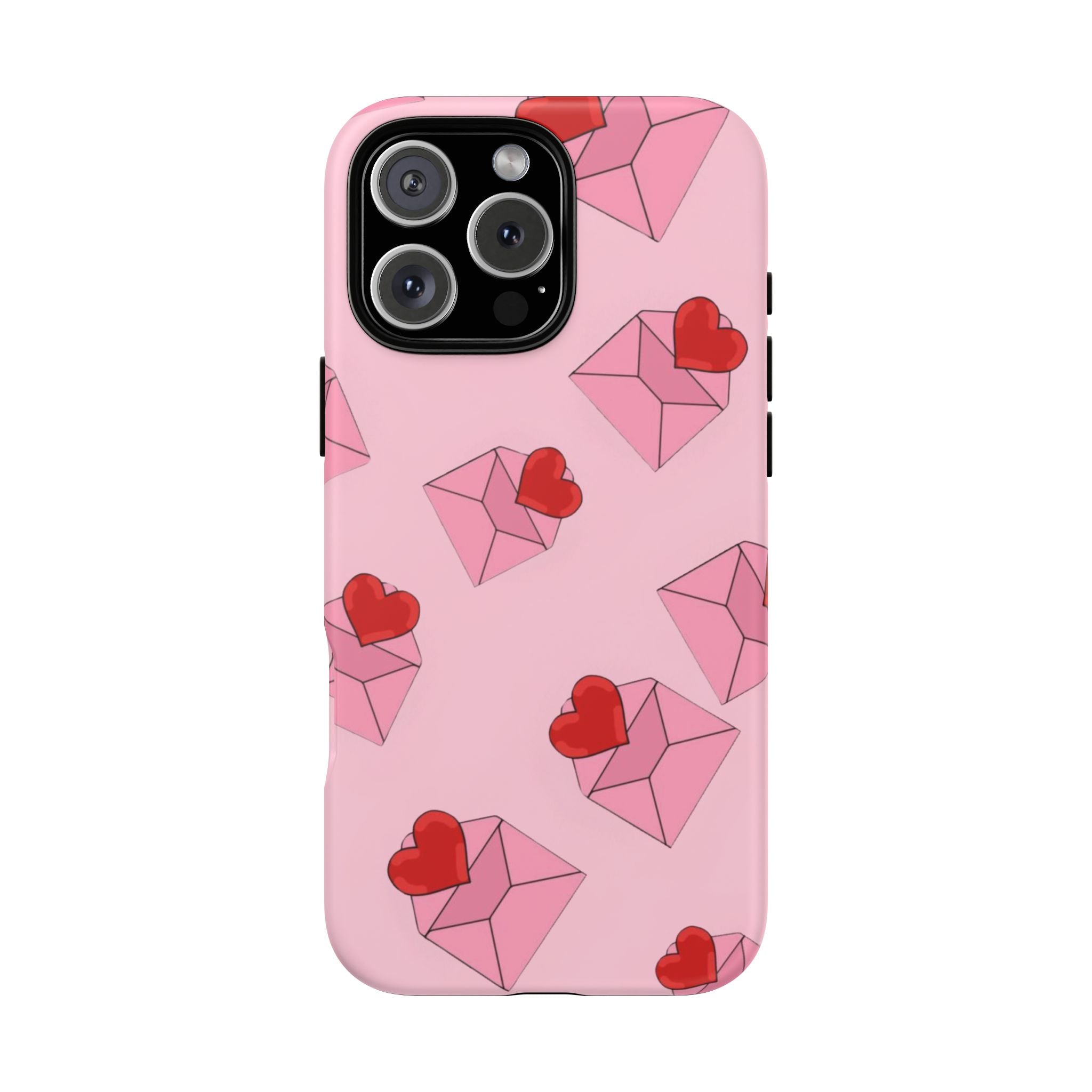 Tender Pink Love iPhone Case