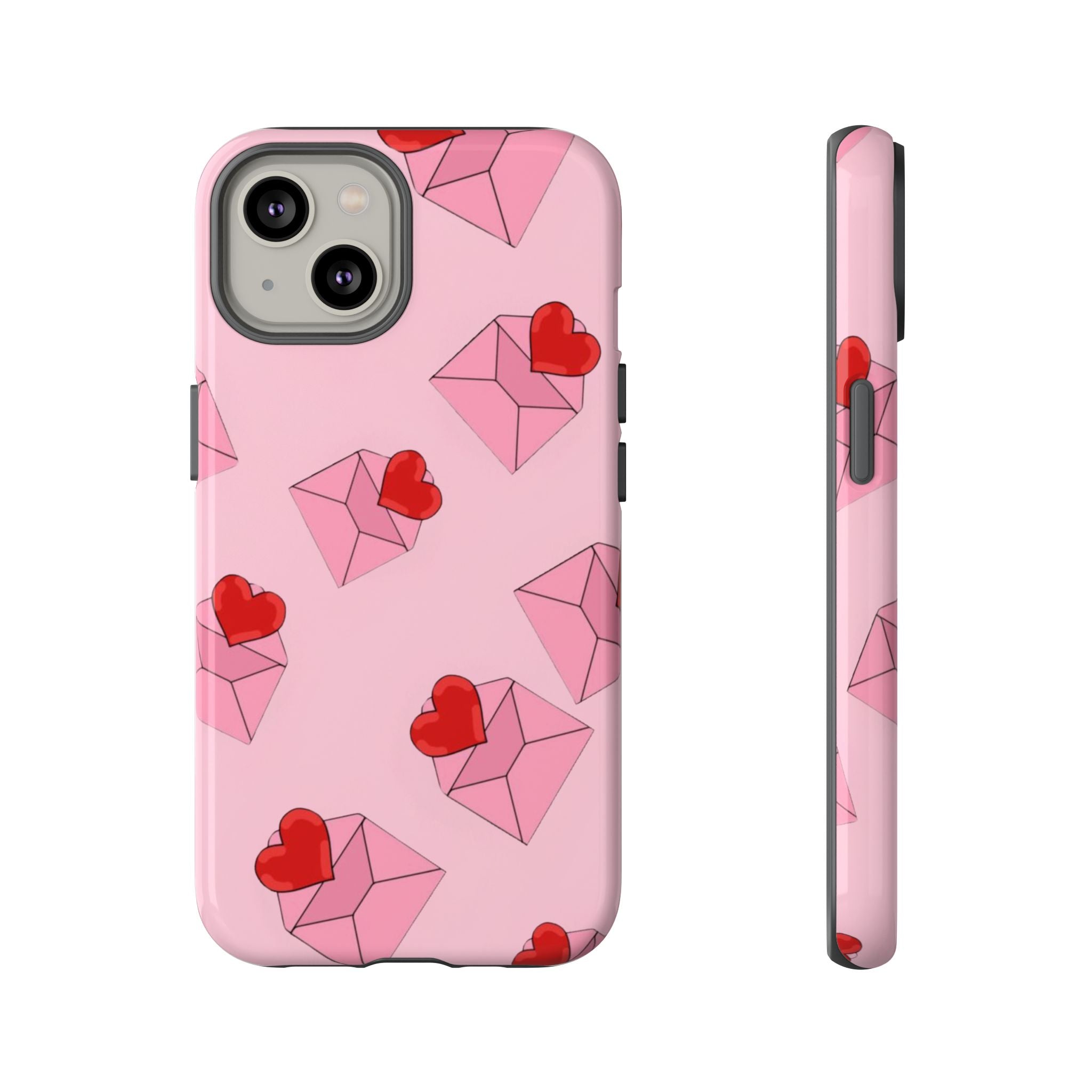 Tender Pink Love iPhone Case