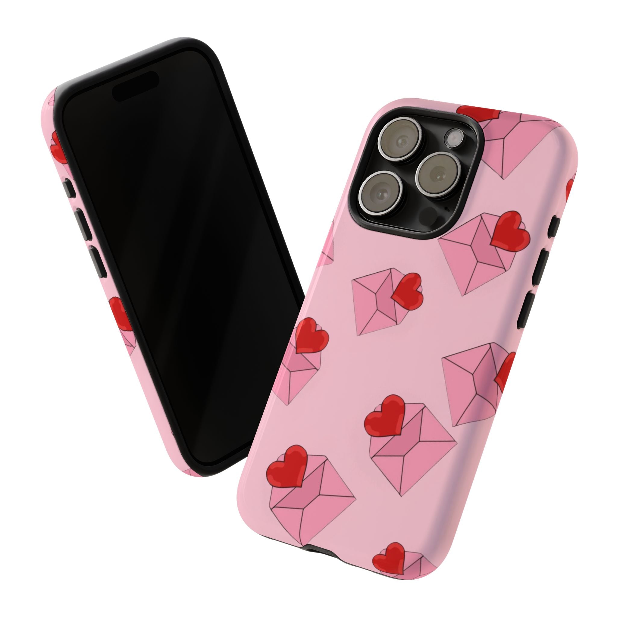 Tender Pink Love iPhone Case