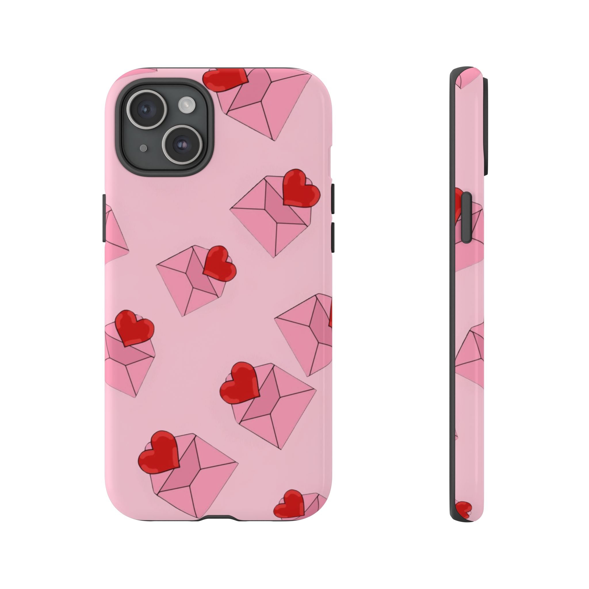 Tender Pink Love iPhone Case