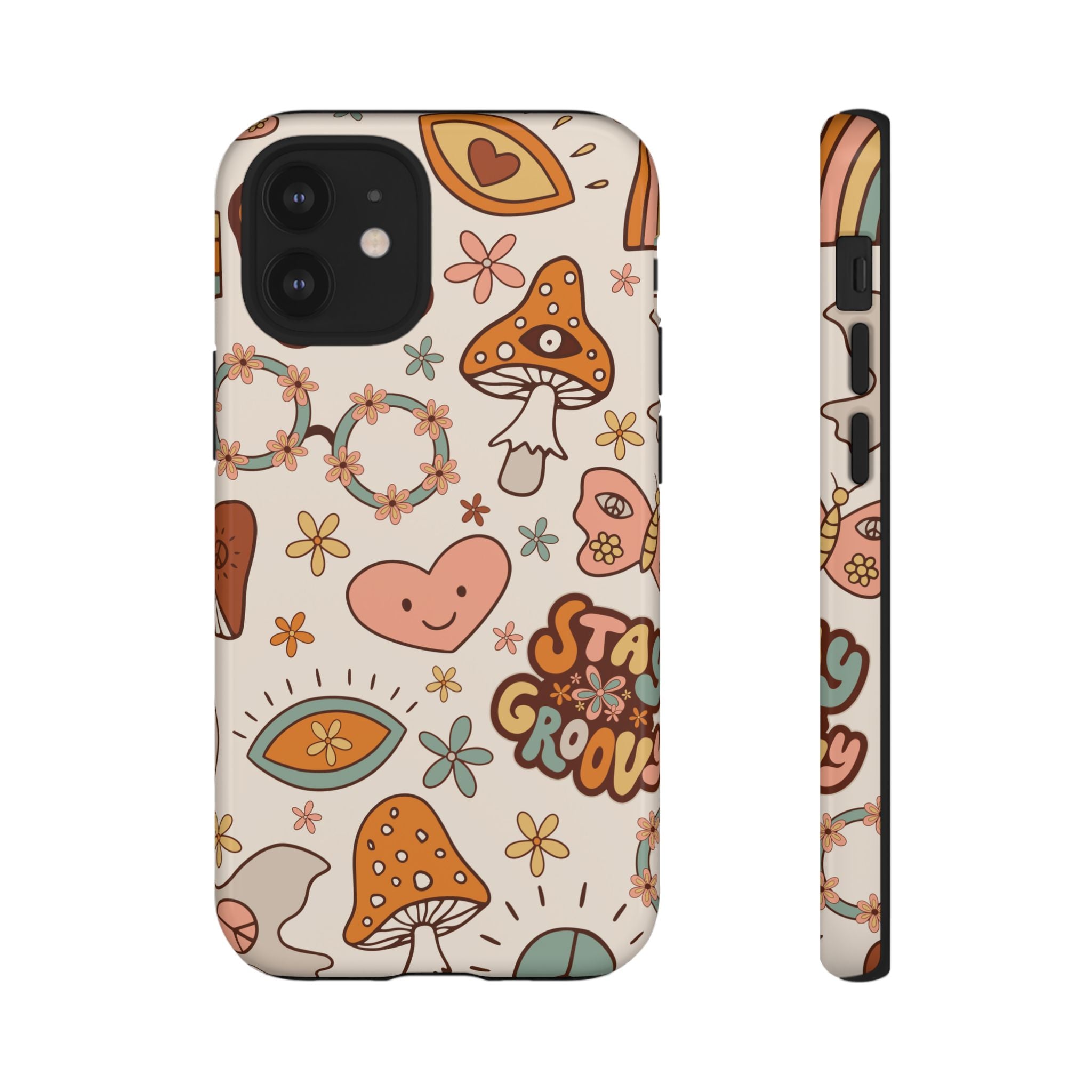 Peace and Love iPhone Case