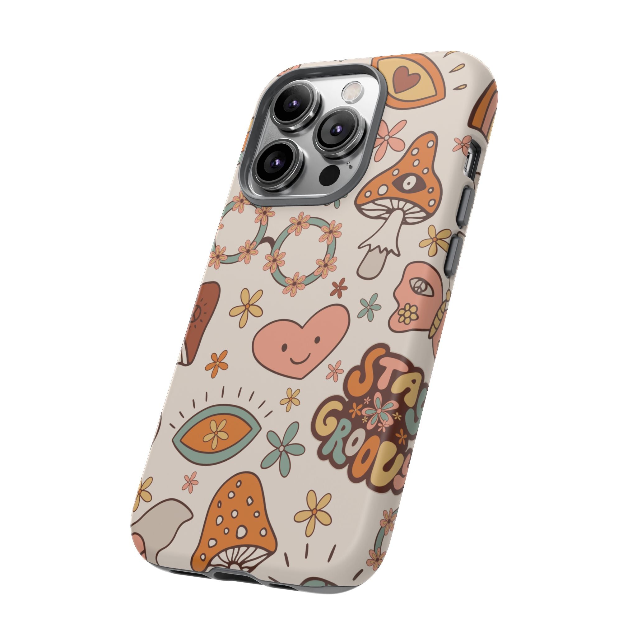 Peace and Love iPhone Case