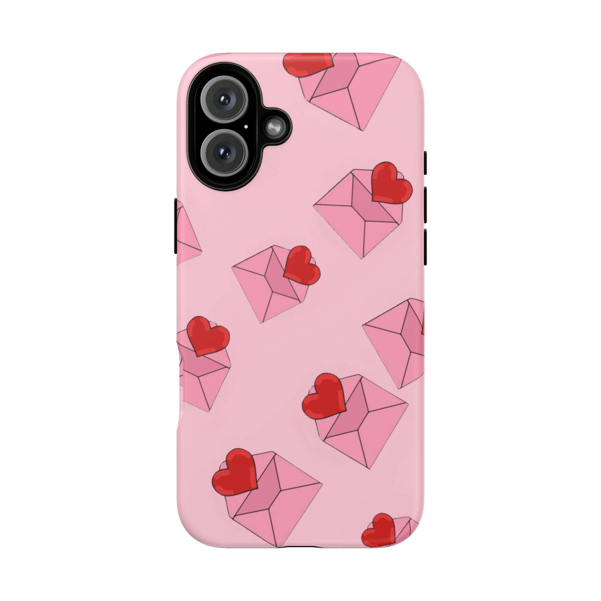 Tender Pink Love iPhone Case