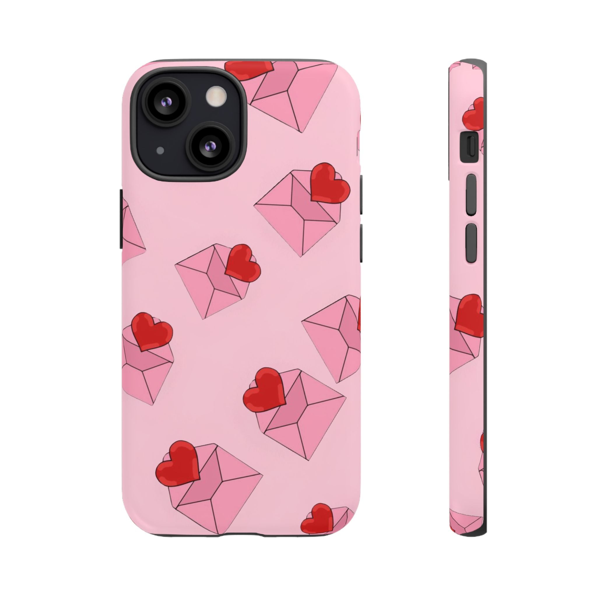 Tender Pink Love iPhone Case