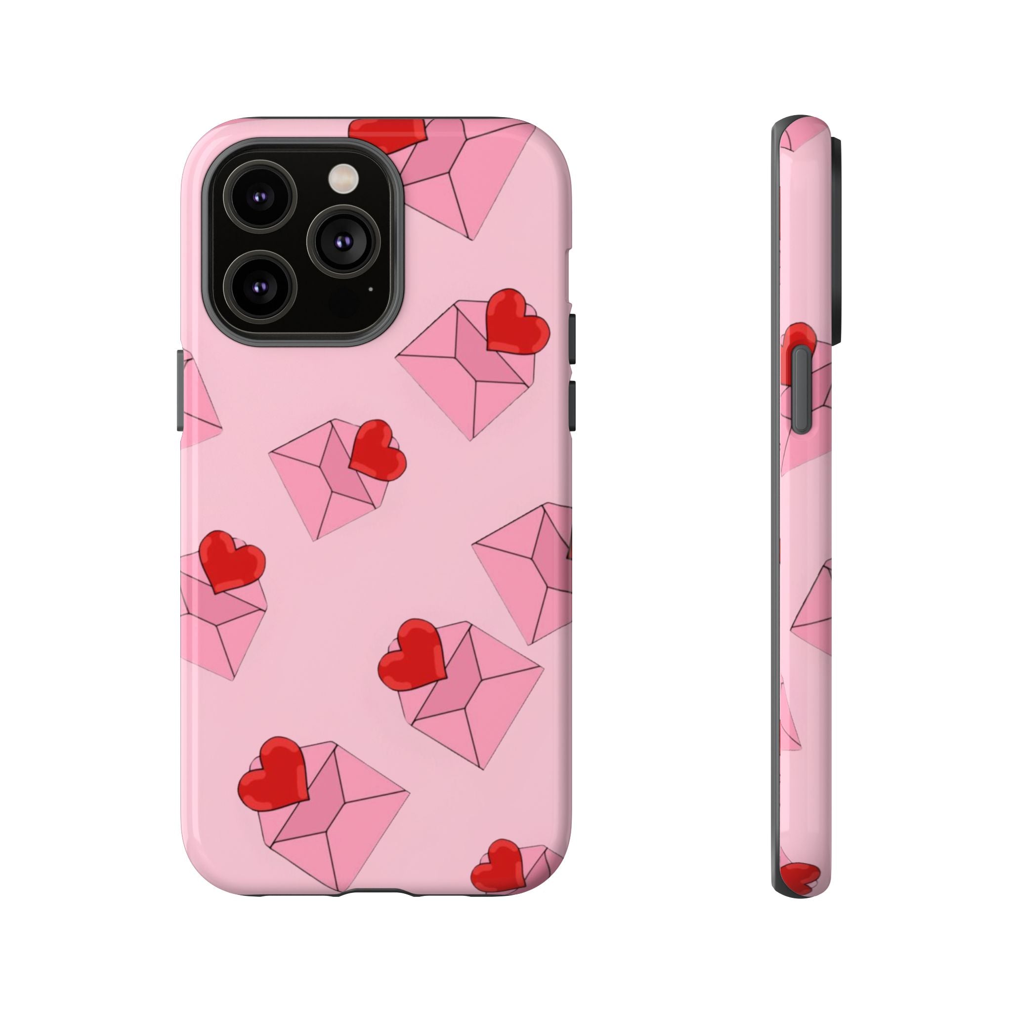 Tender Pink Love iPhone Case