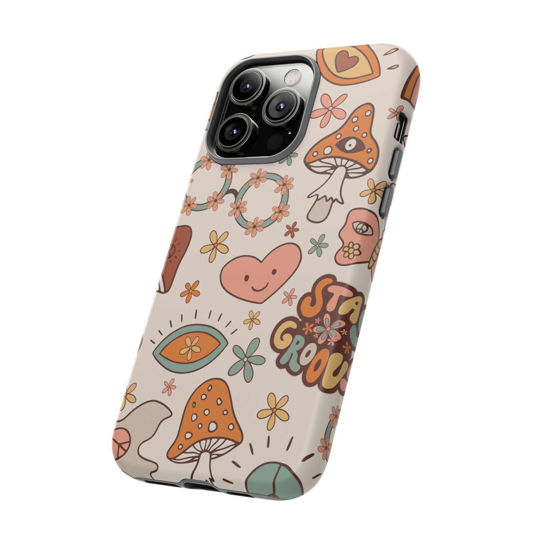 Peace and Love iPhone Case