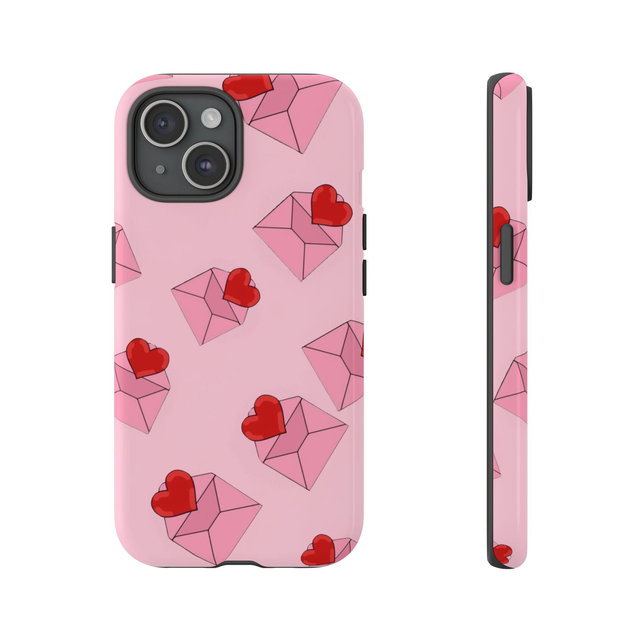 Tender Pink Love iPhone Case