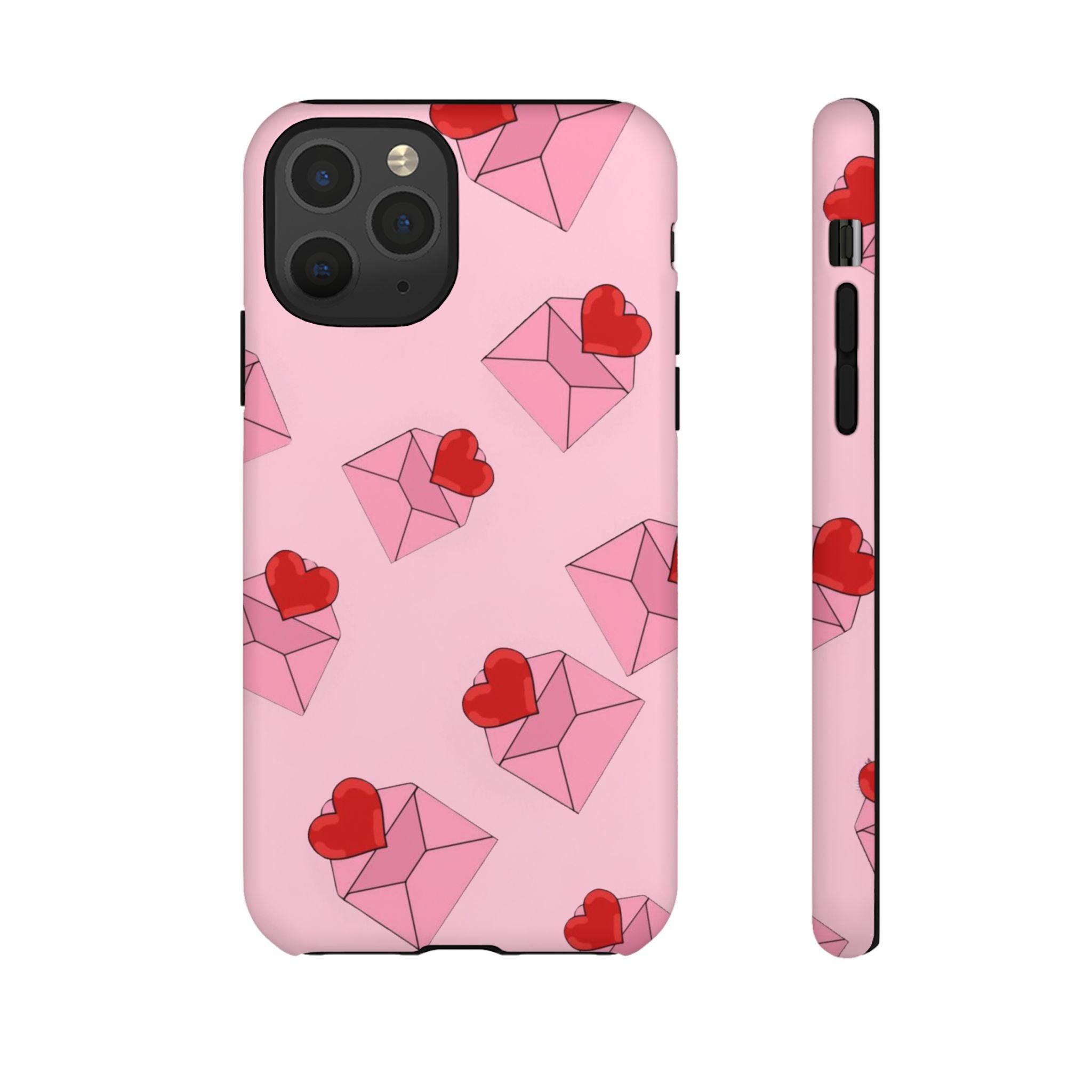 Tender Pink Love iPhone Case