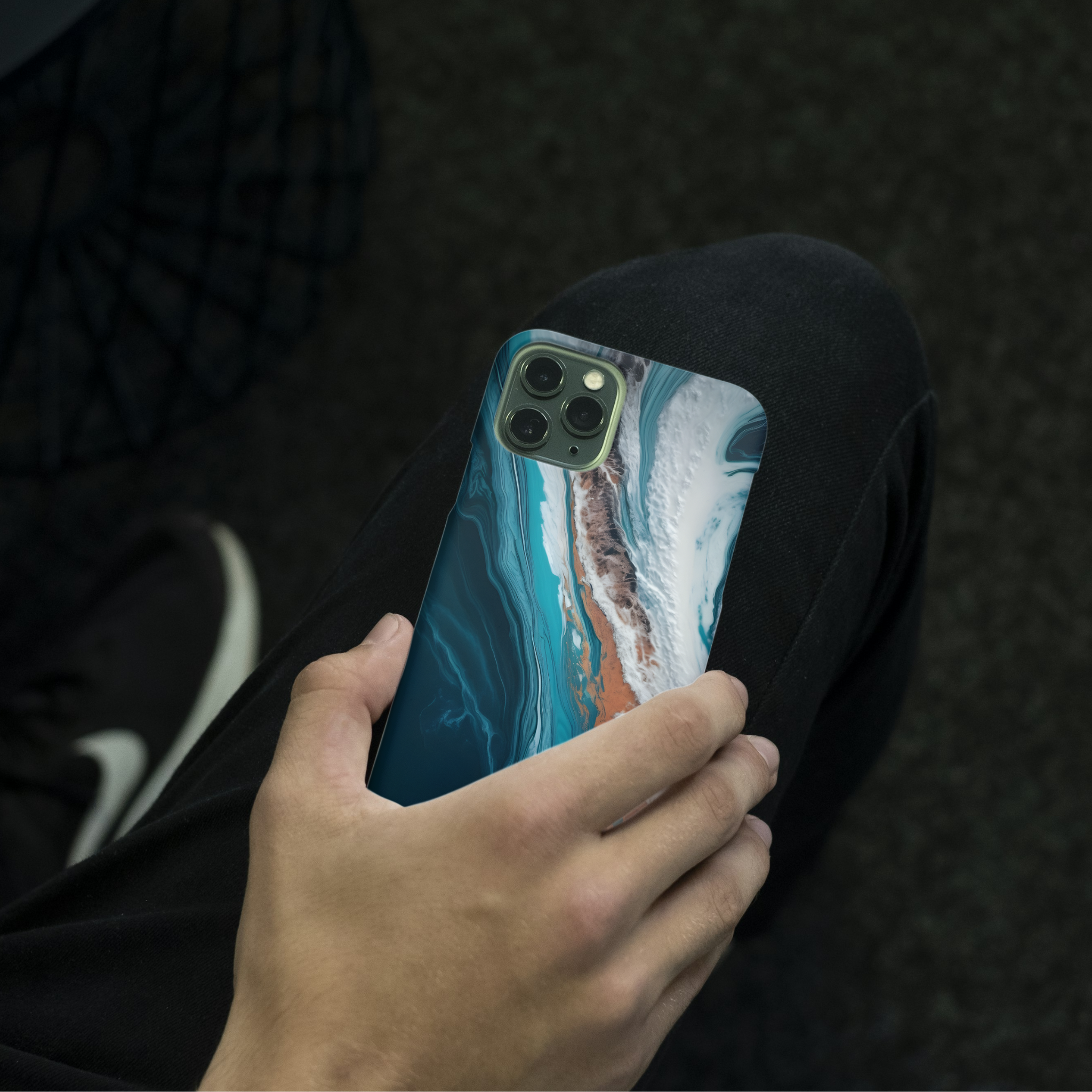 Whirling Waters iPhone Case