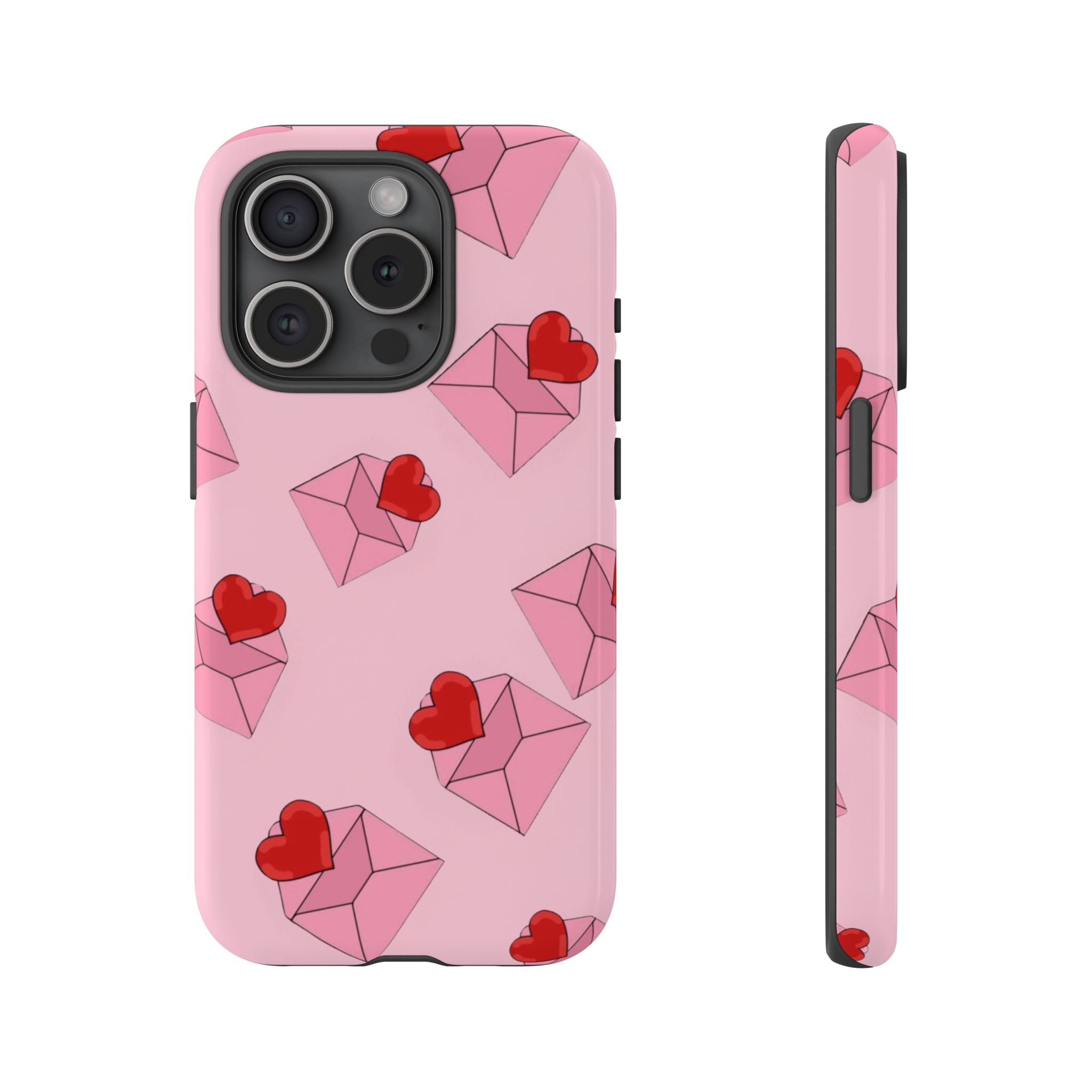 Tender Pink Love iPhone Case