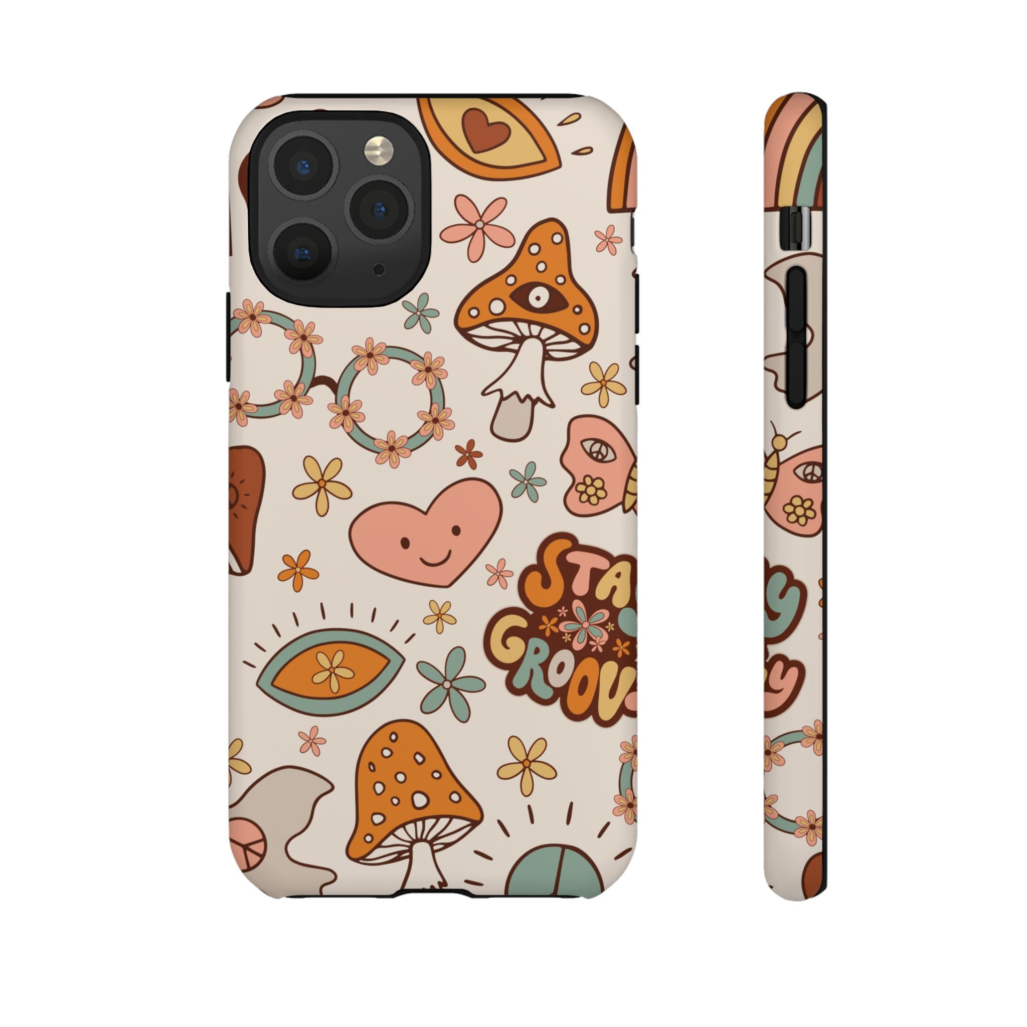 Peace and Love iPhone Case