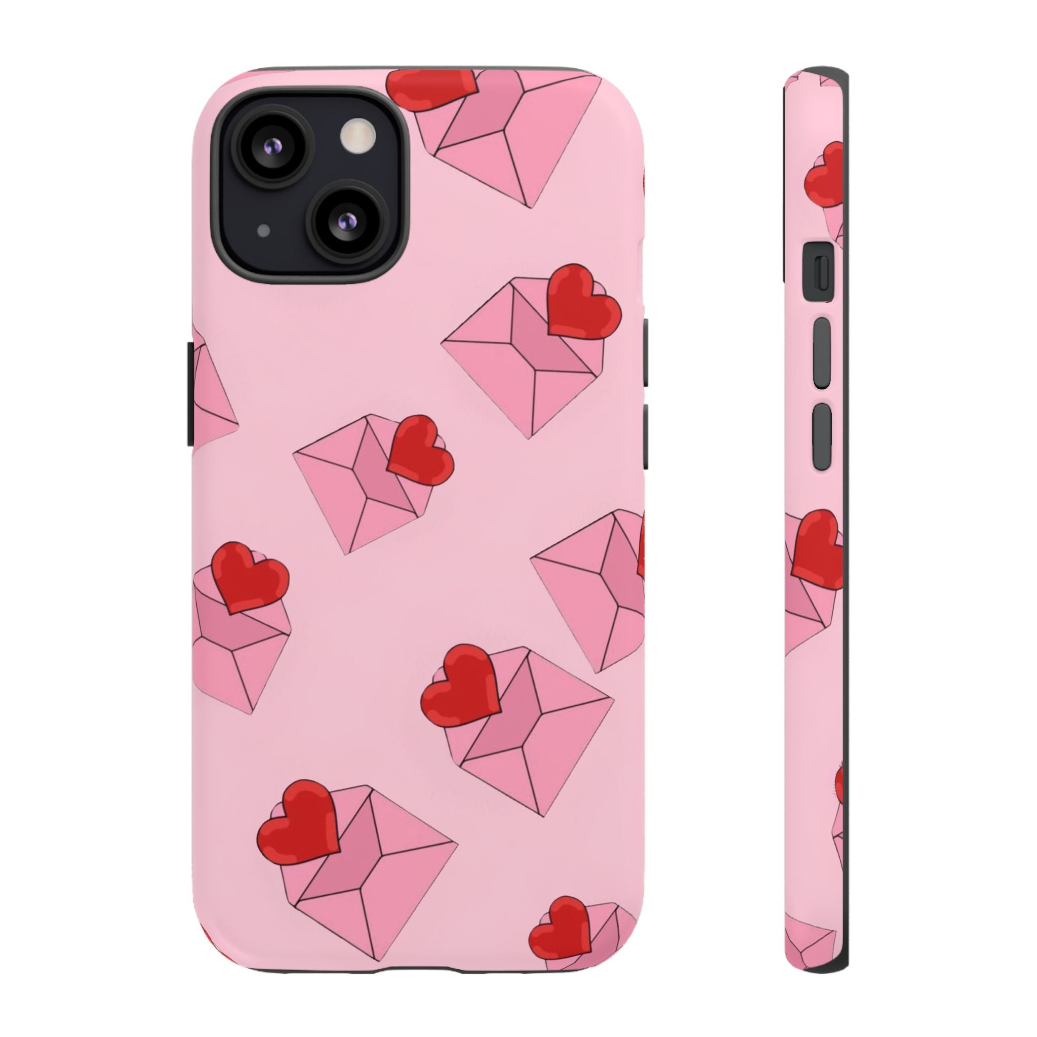 Tender Pink Love iPhone Case