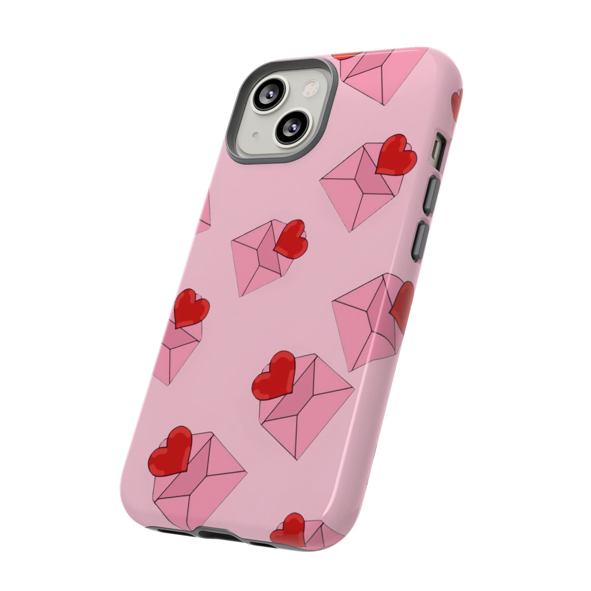 Tender Pink Love iPhone Case