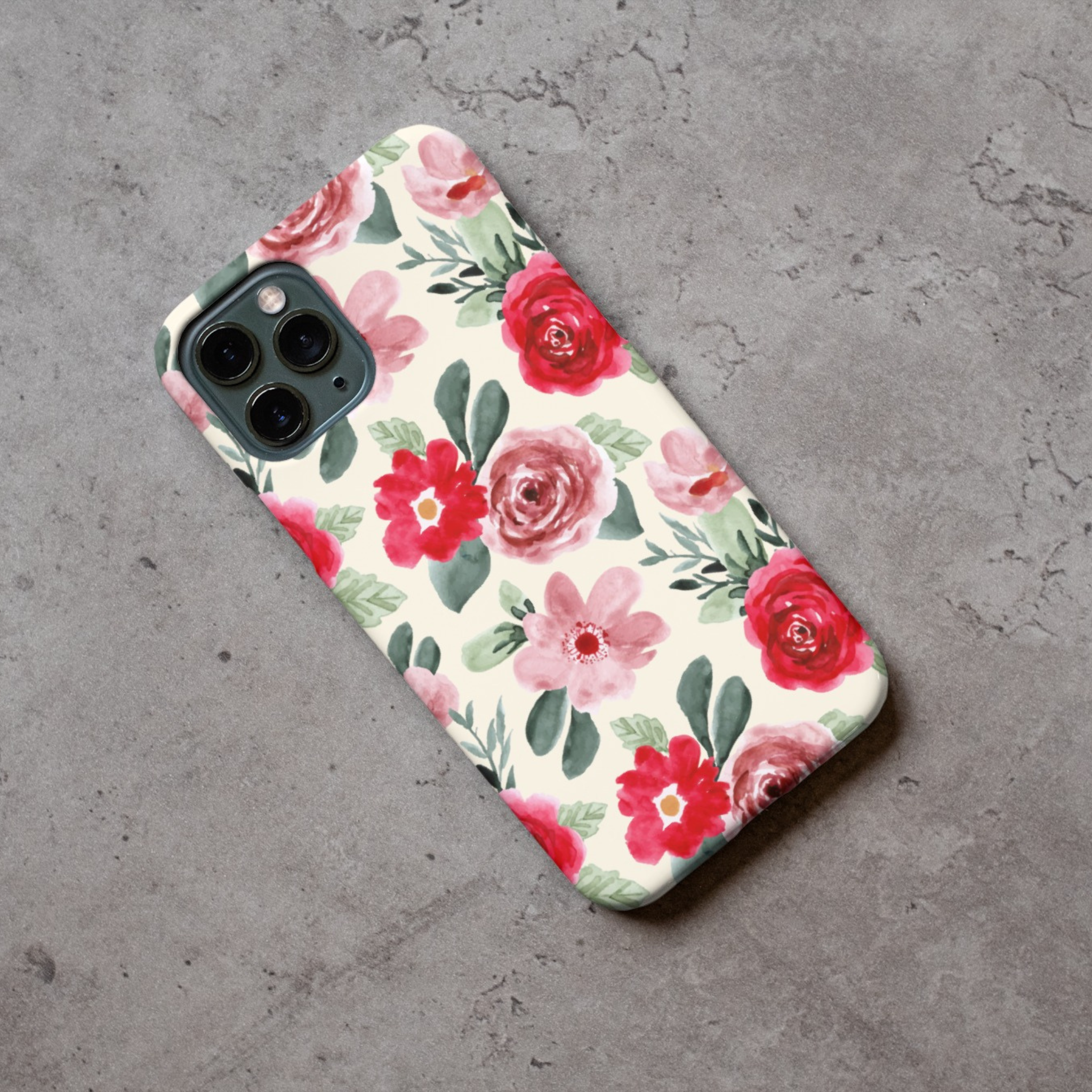 Floral Cascade iPhone Case