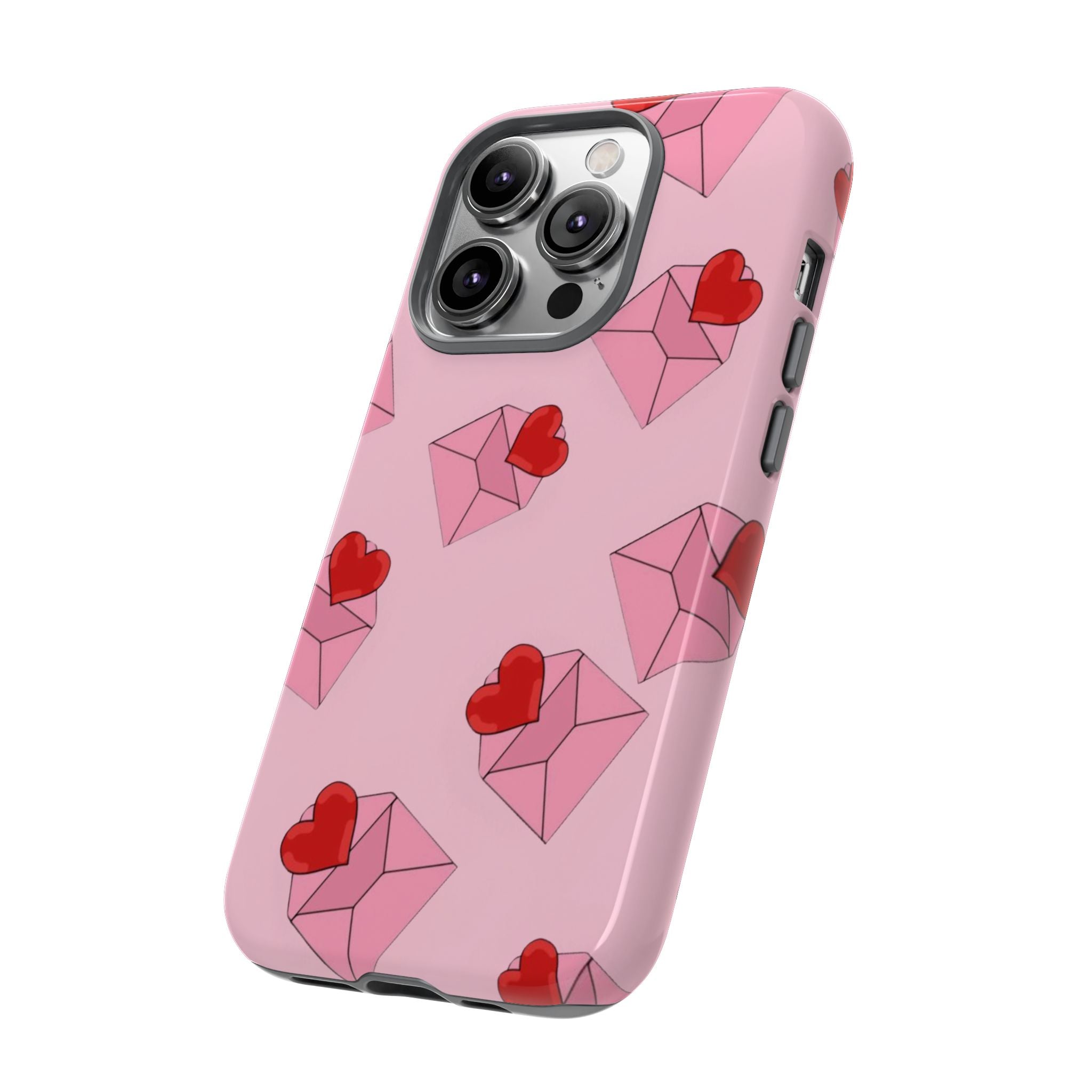 Tender Pink Love iPhone Case