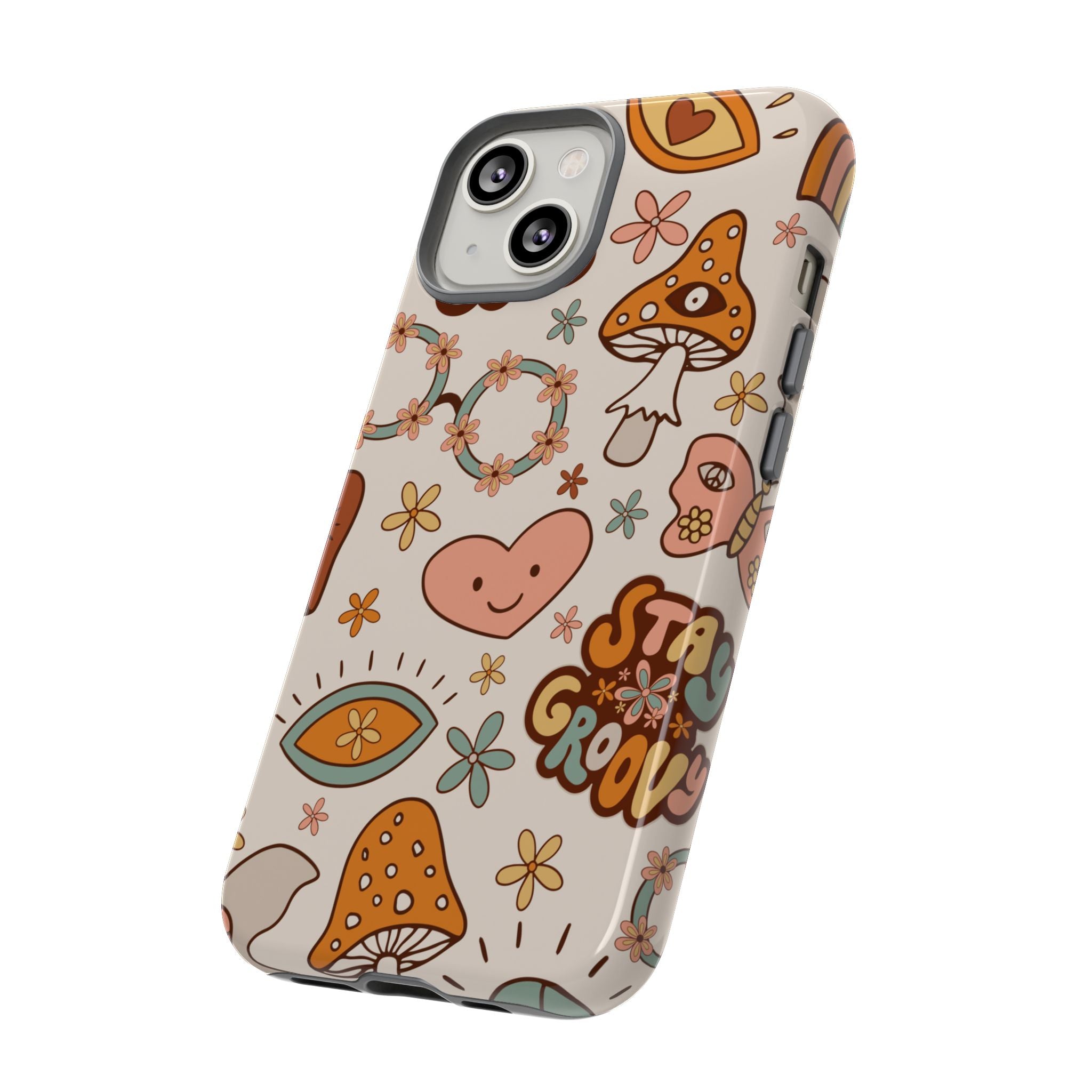 Peace and Love iPhone Case