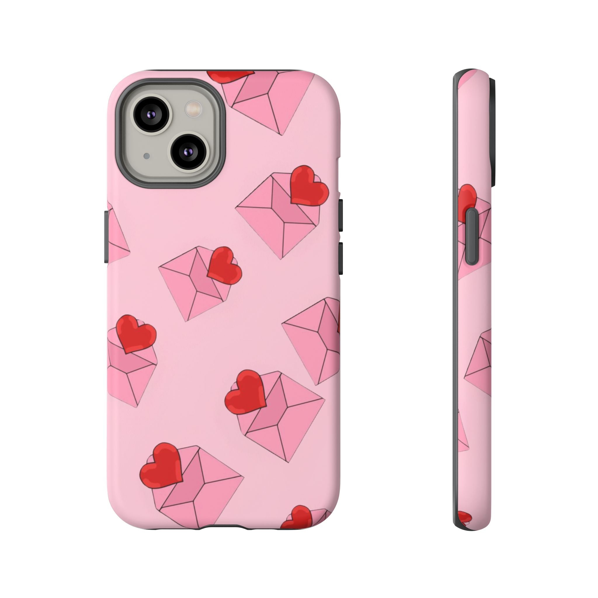 Tender Pink Love iPhone Case