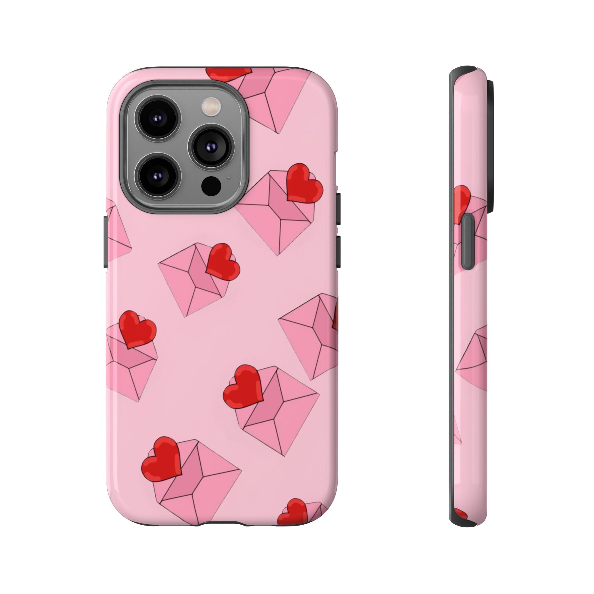 Tender Pink Love iPhone Case