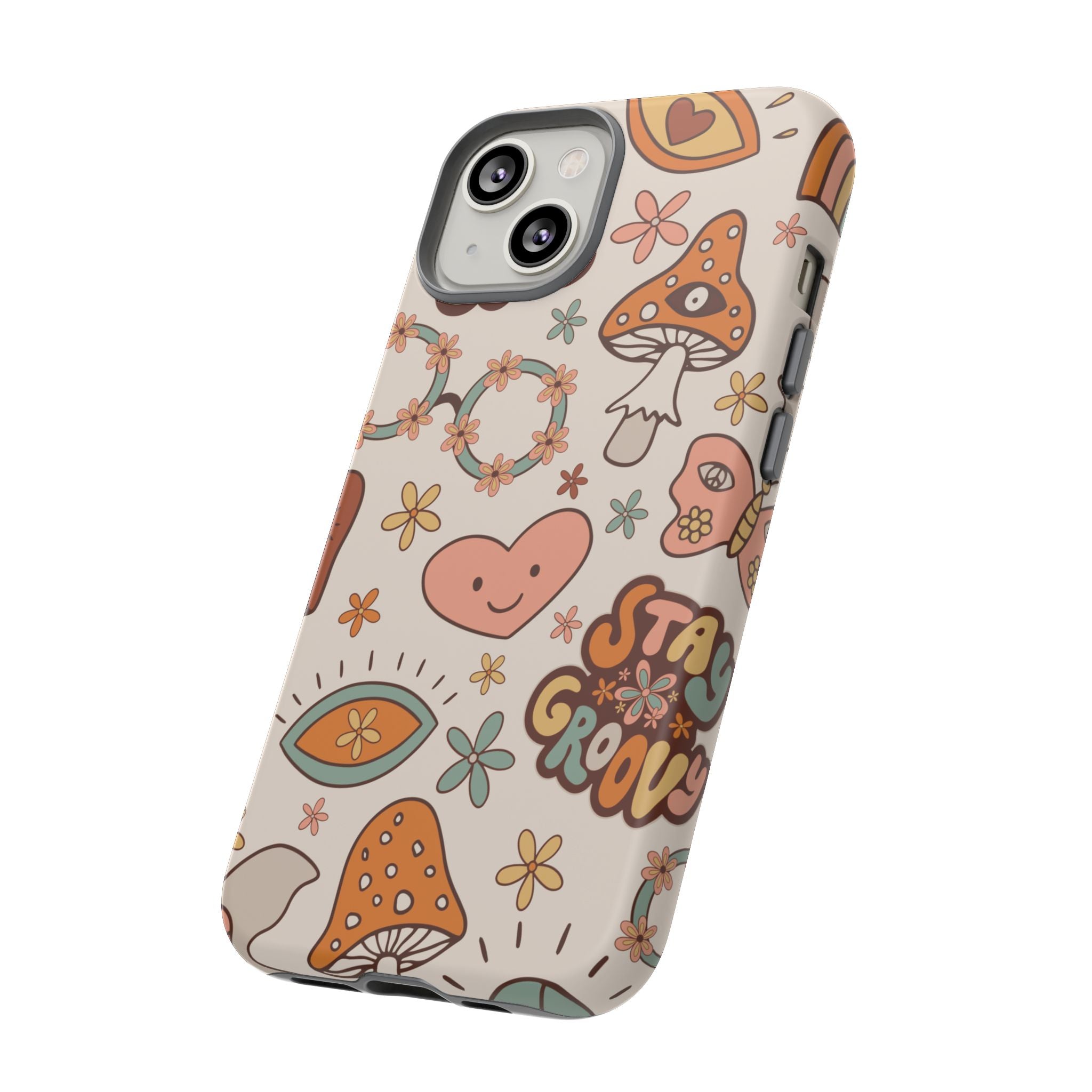 Peace and Love iPhone Case