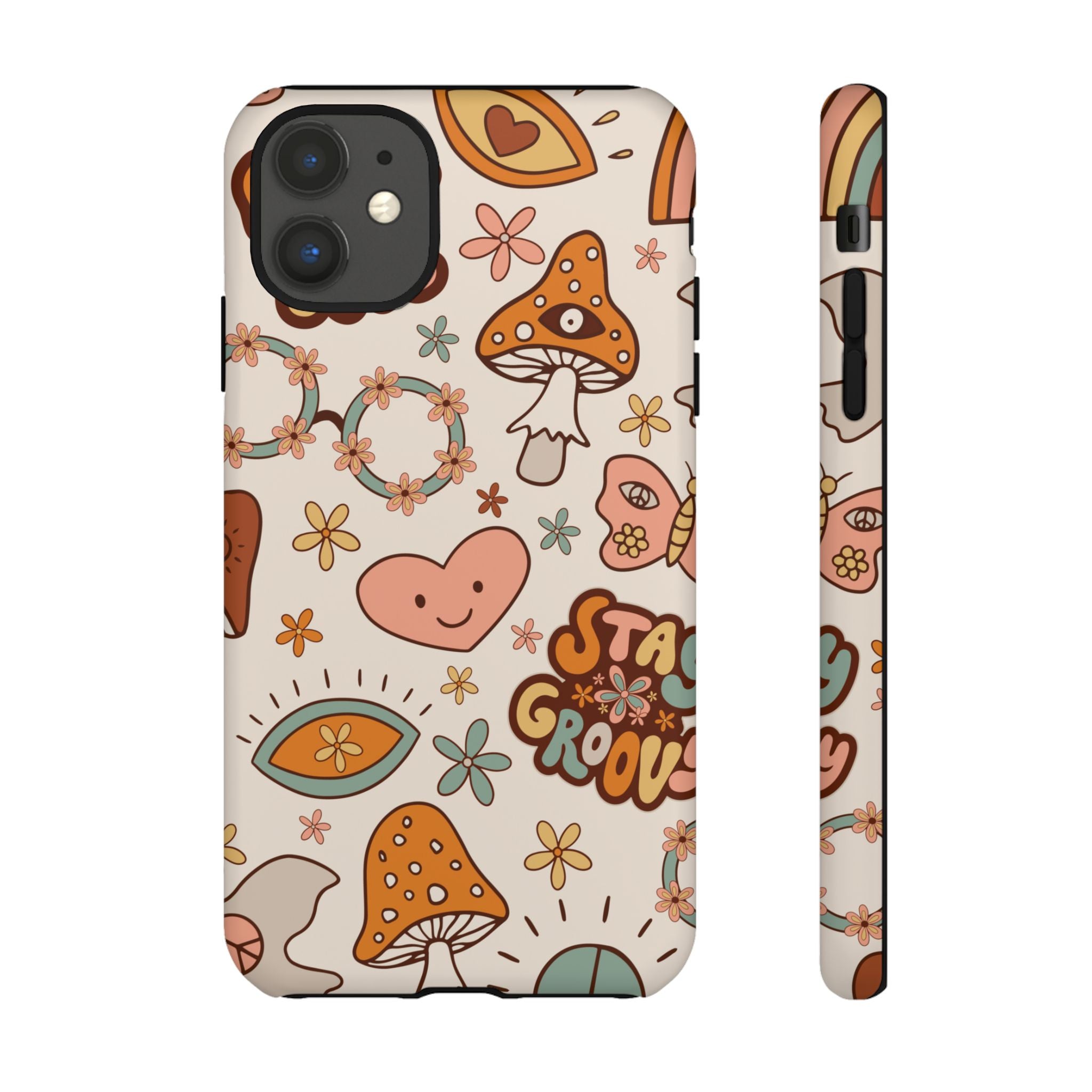 Peace and Love iPhone Case