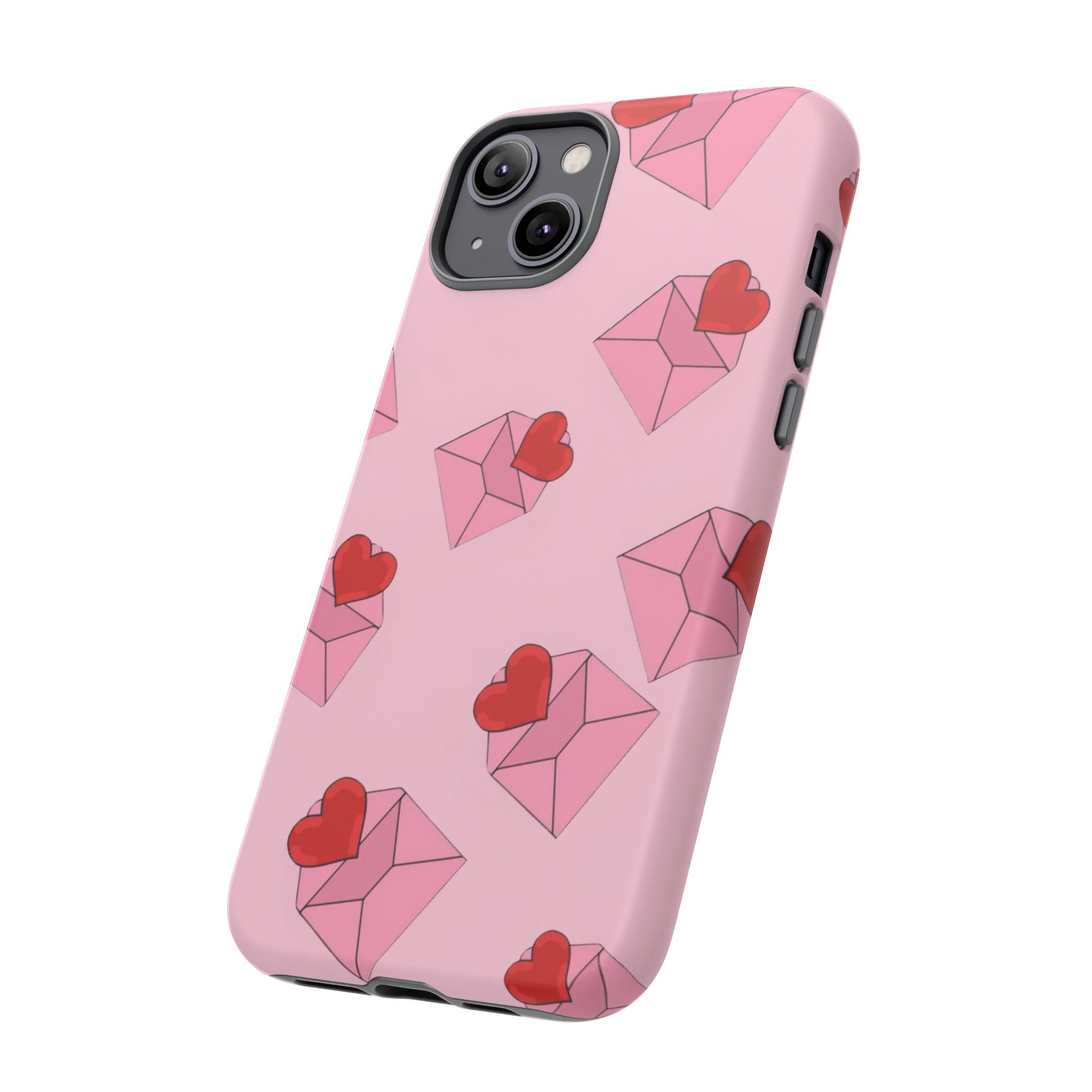 Tender Pink Love iPhone Case