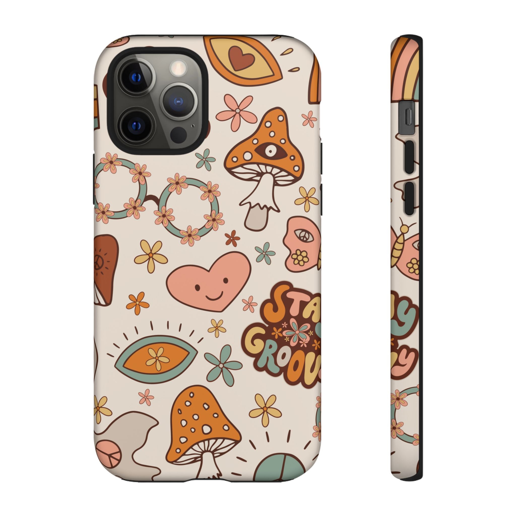 Peace and Love iPhone Case